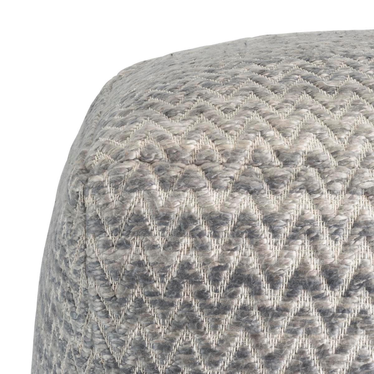 Pasargad Galaxy Upholstered Pouf