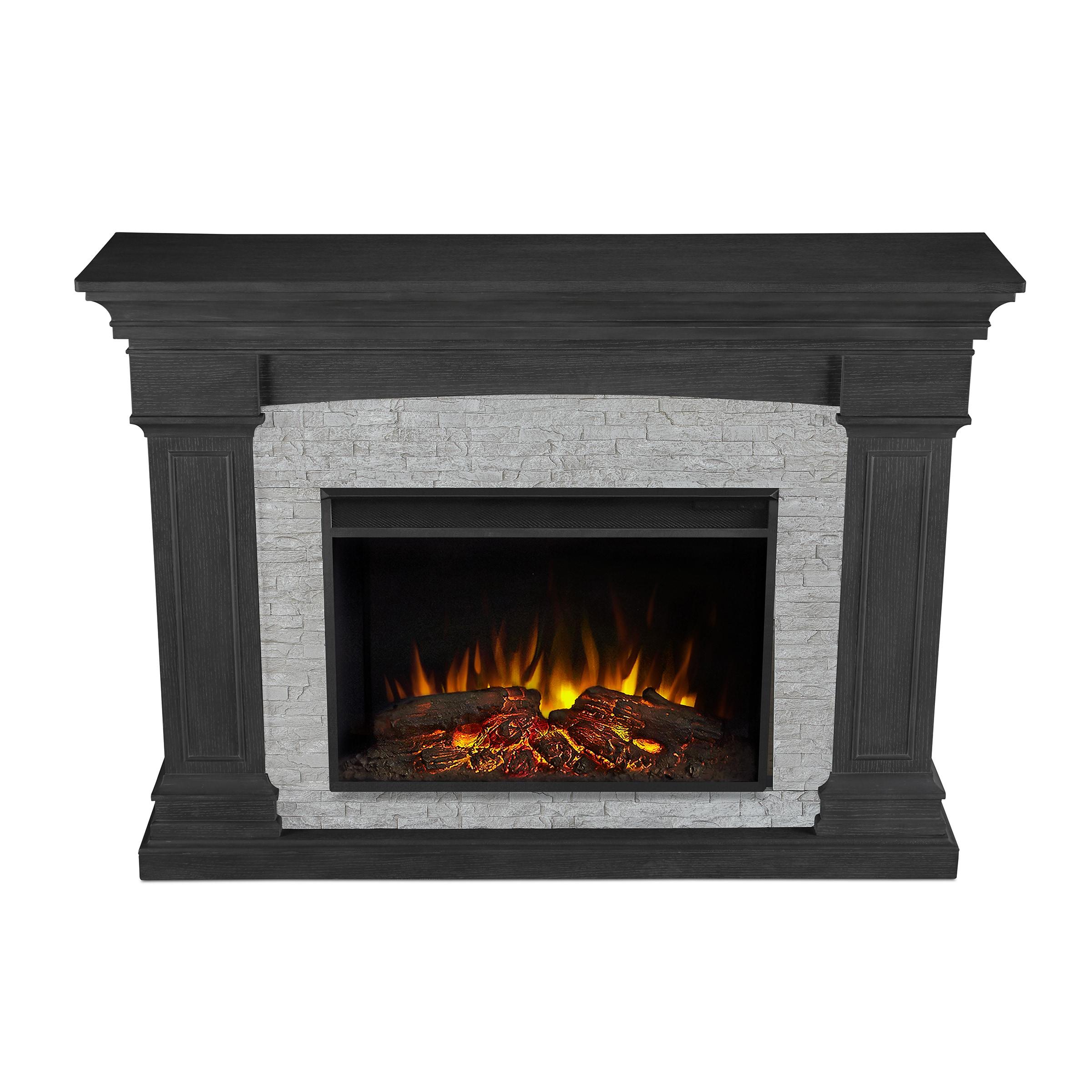 Deland 63" Grand Electric Fireplace by Real Flame