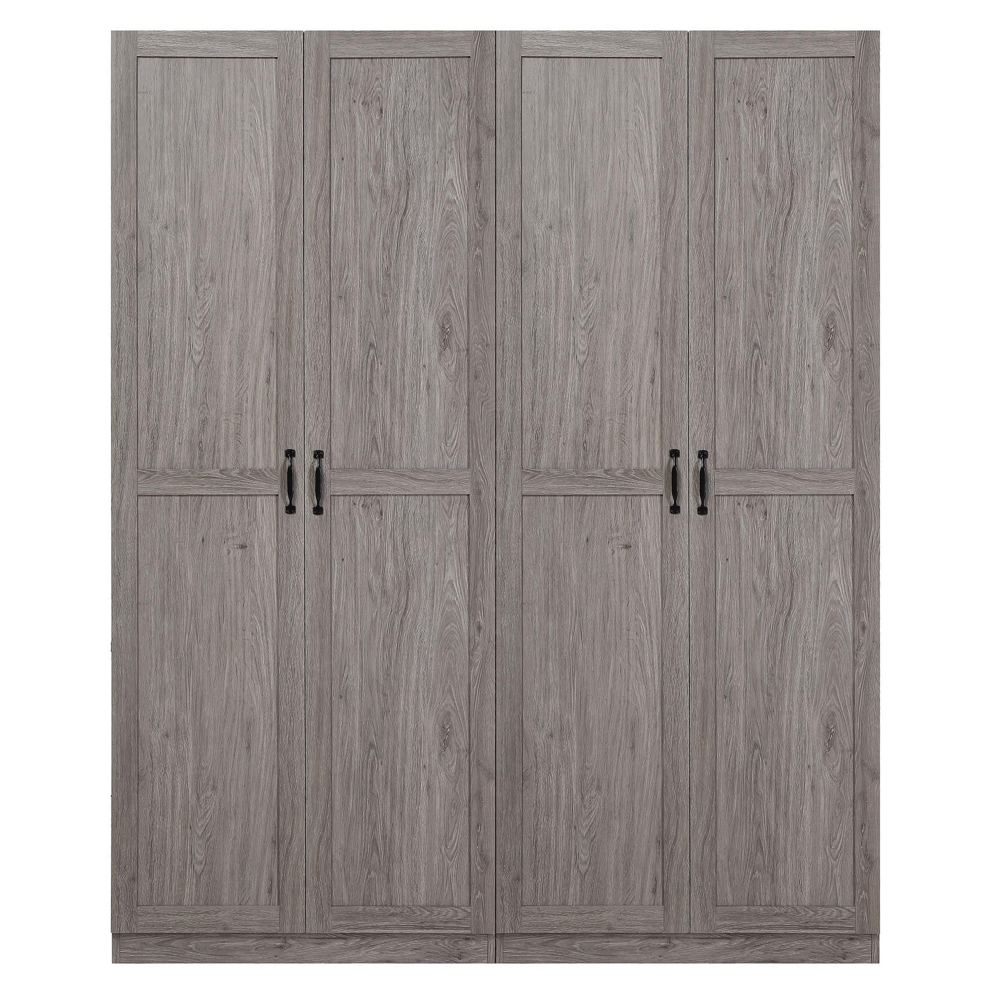 Manhattan Comfort Hopkins Armoire (Set of 2)