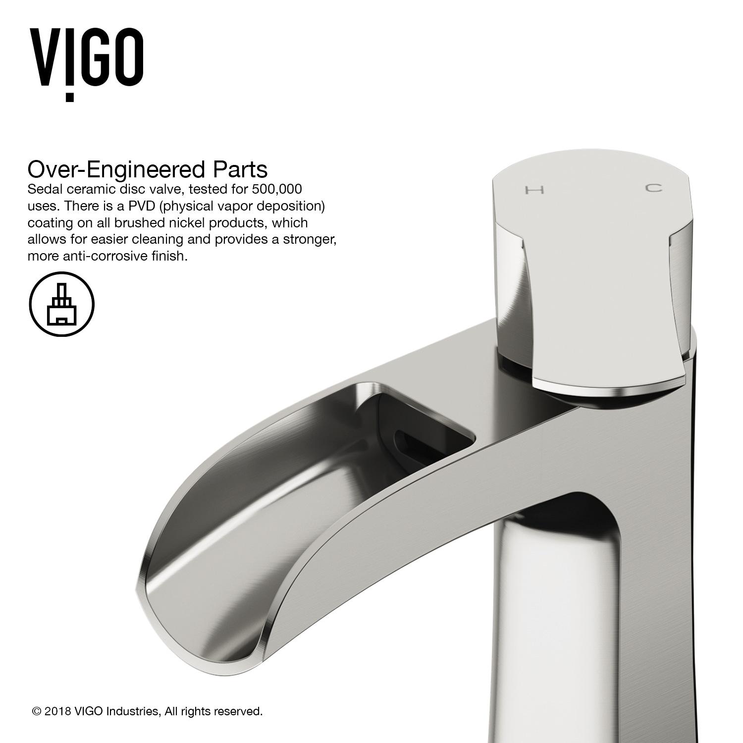 Paloma Single Hole Bathroom Faucet
