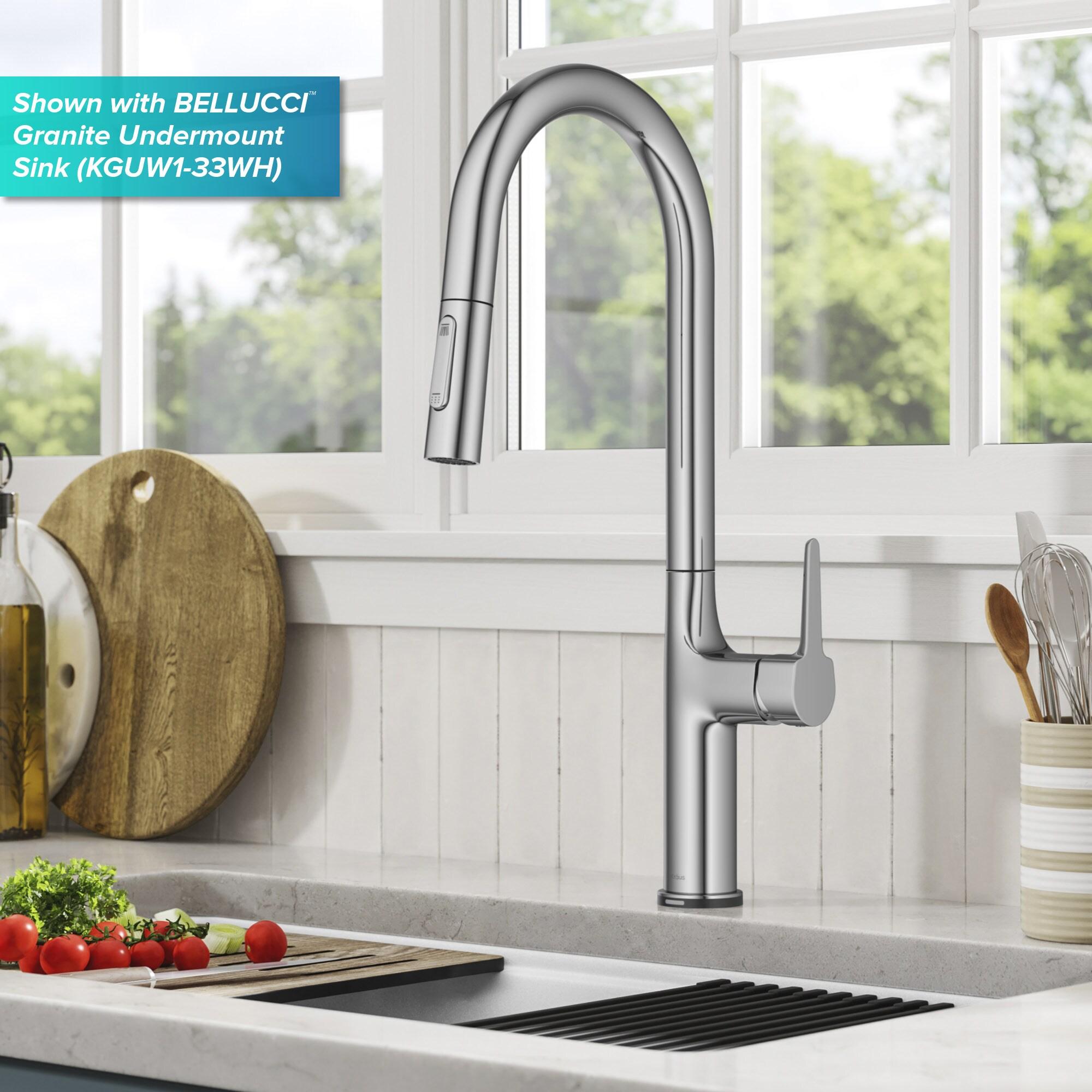 Pull Down Touch Single Handle Kitchen Faucet