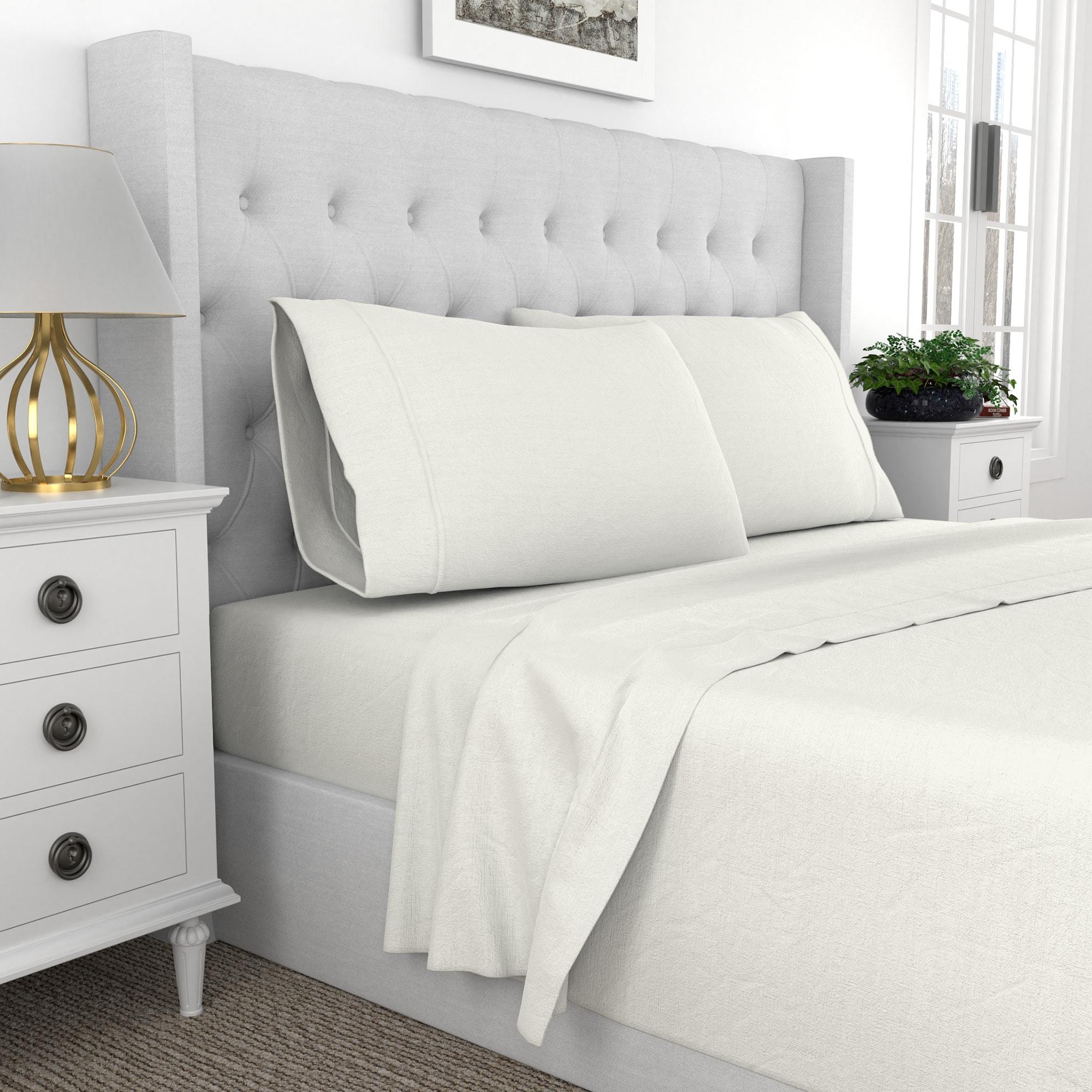 Color Sense Ultra-Soft & Silky 800TC Rich Cotton-Blend Wrinkle-Resistant Sheet Set