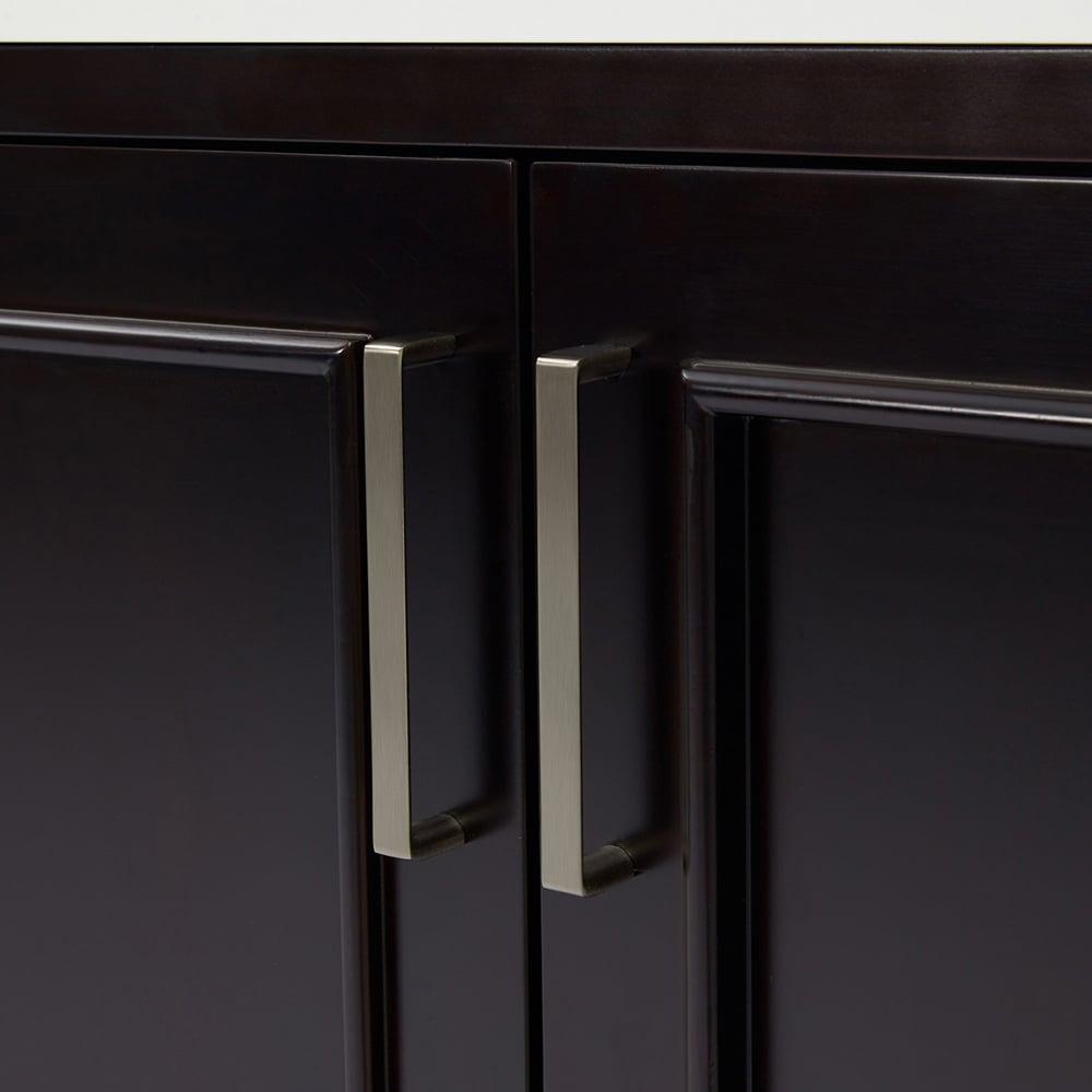 Ariel Stafford 85 in Double Sink Vanity Set in Espresso
