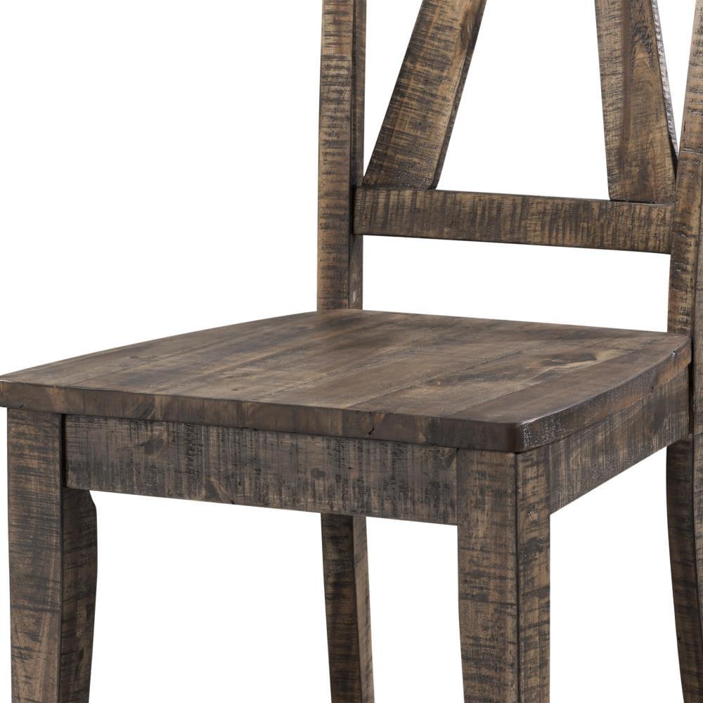 Picket House Furnishings Flynn 7 Piece Dining Set in Walnut
