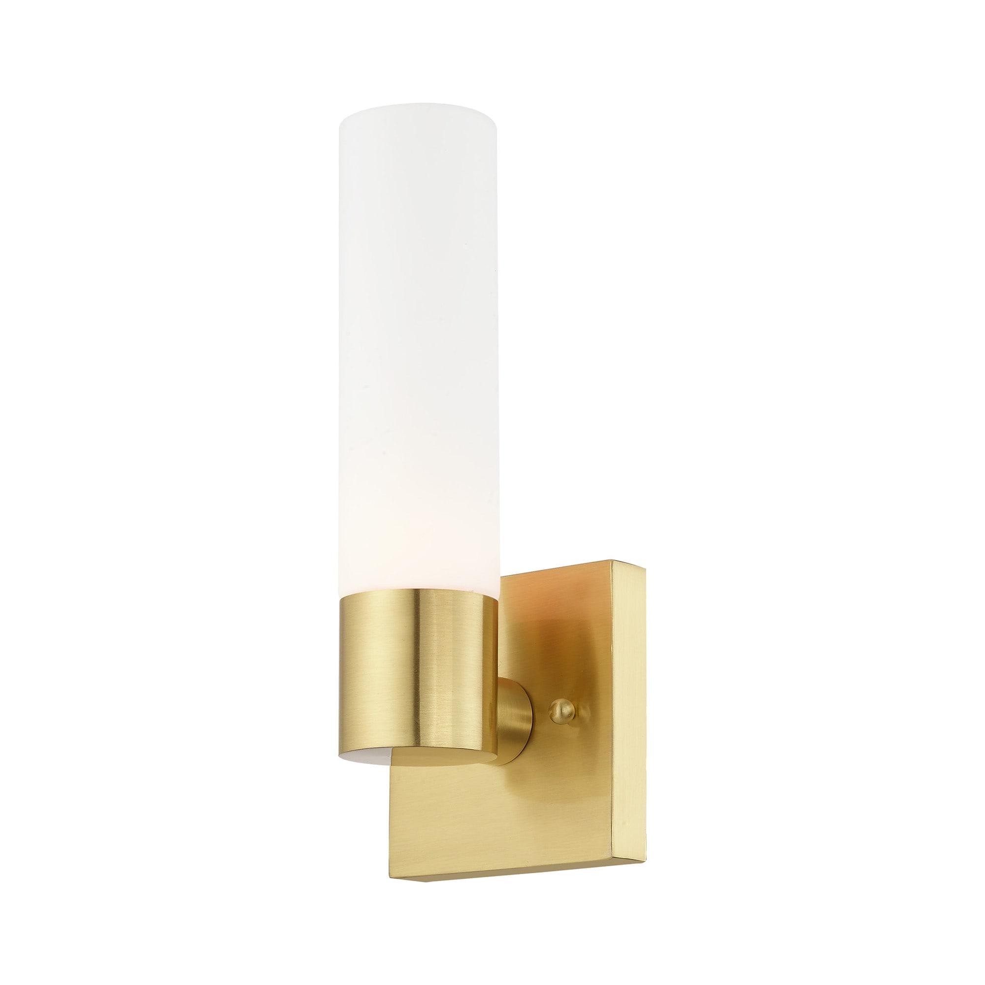 Livex Lighting Aero 1 - Light Sconce in  Satin Brass