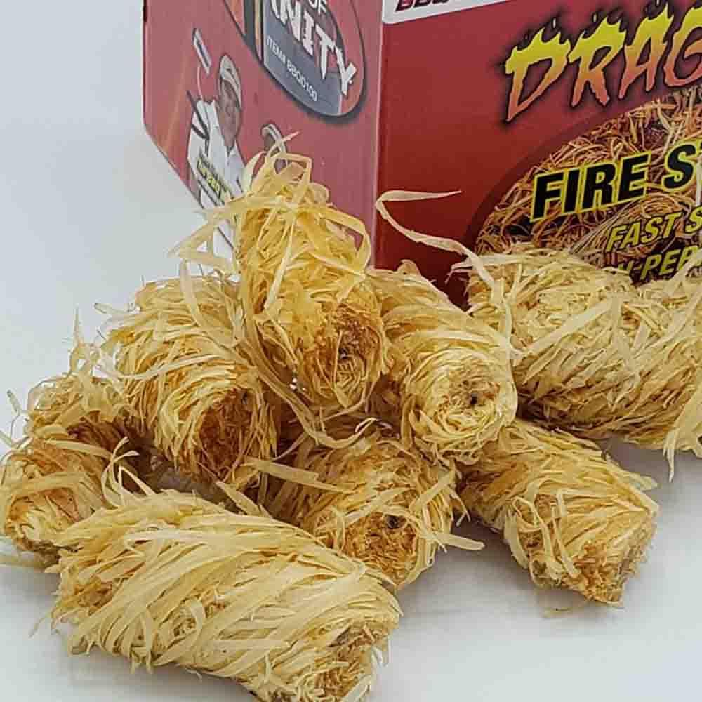 BBQ Dragon Wood Non-Stick Charcoal Starters (Set of 50)