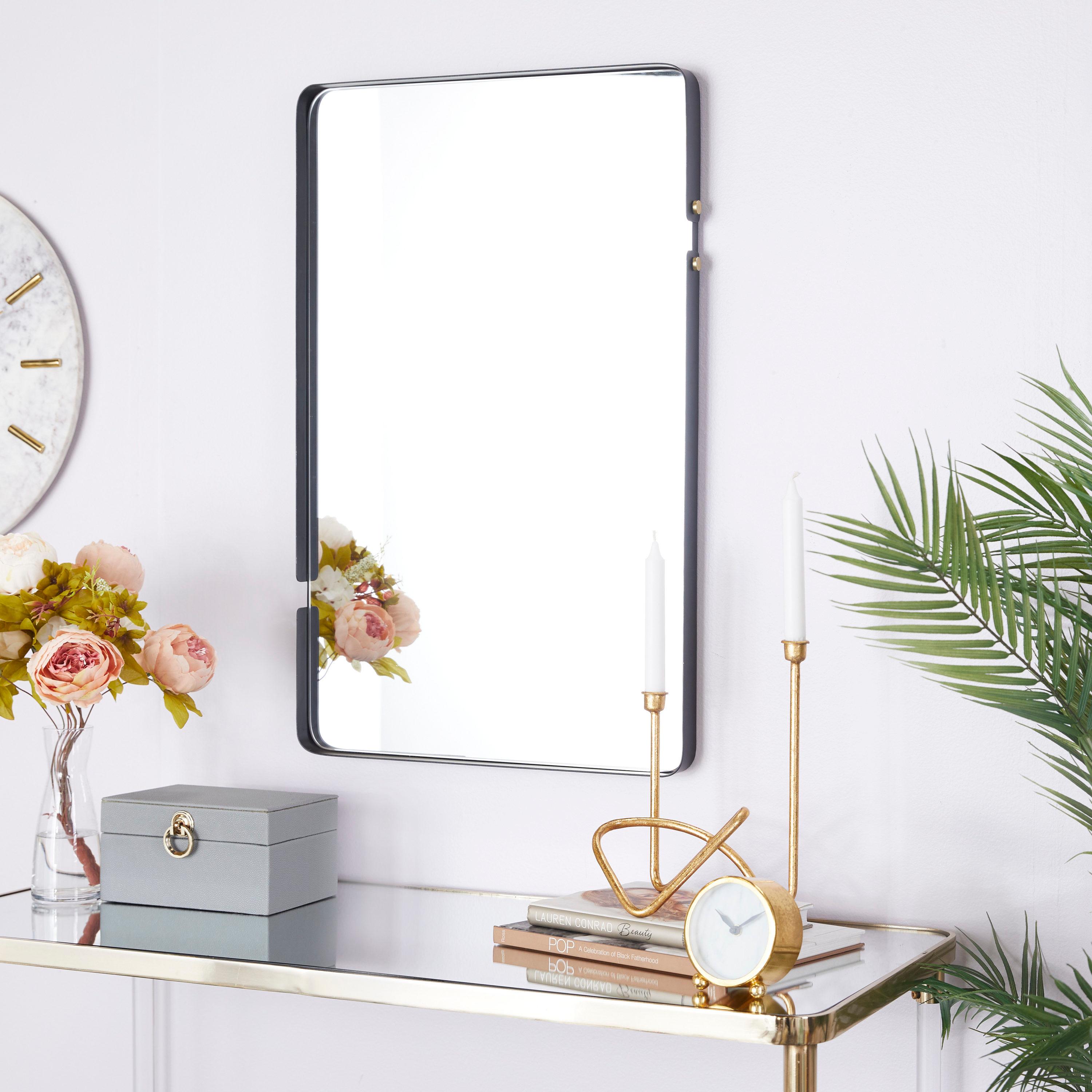 Rockdale Metal Rectangle Wall Mirror