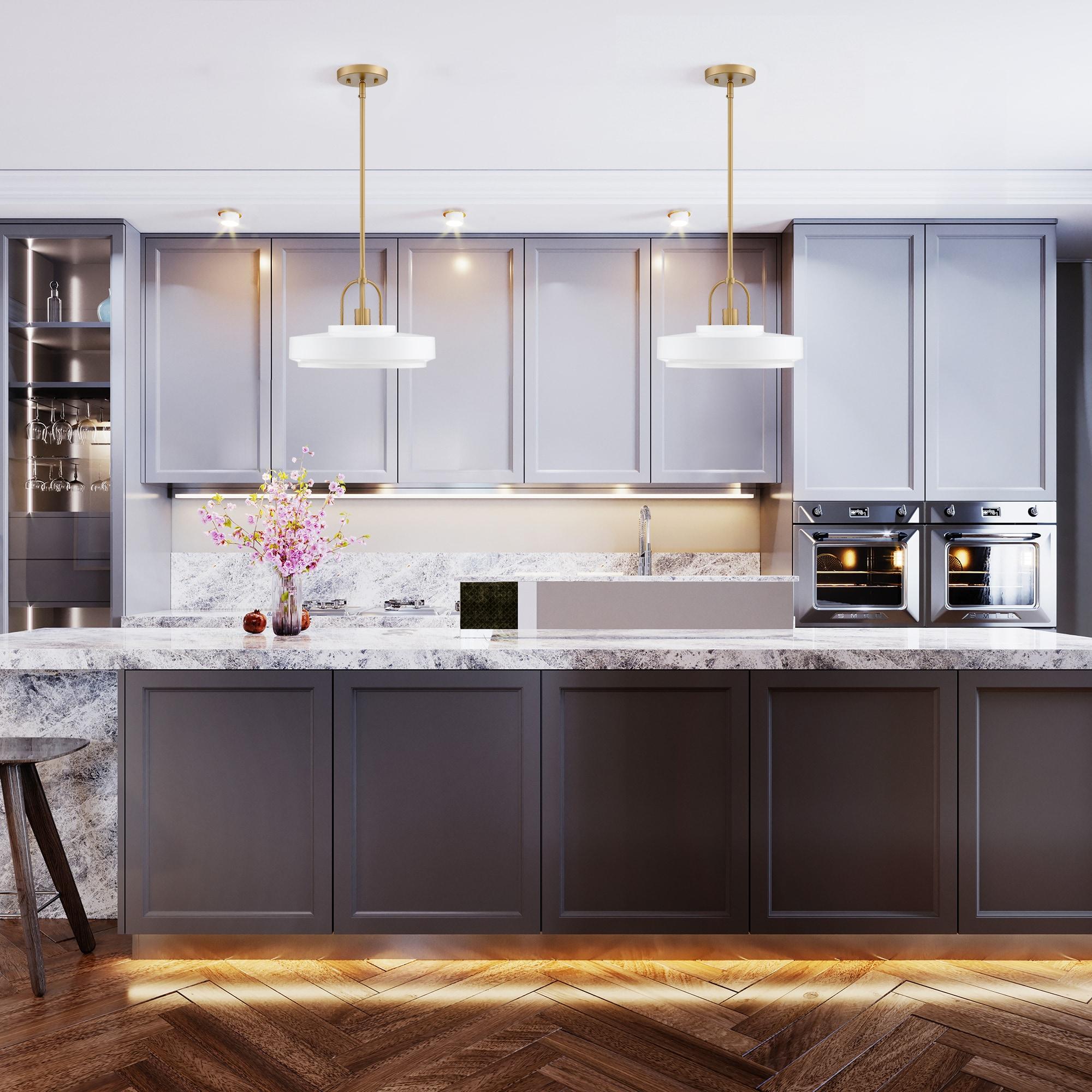 Designers Fountain Odea 14 inch 1-Light Matte White Transitional Pendant Light, D295M-14P-MW