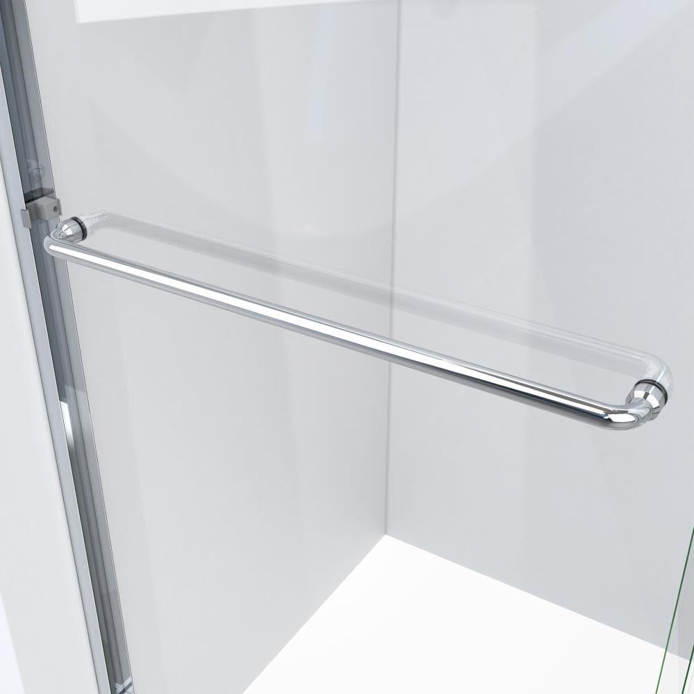 Ese 60" W x 76.38" H Bypass Semi-Frameless Shower Door