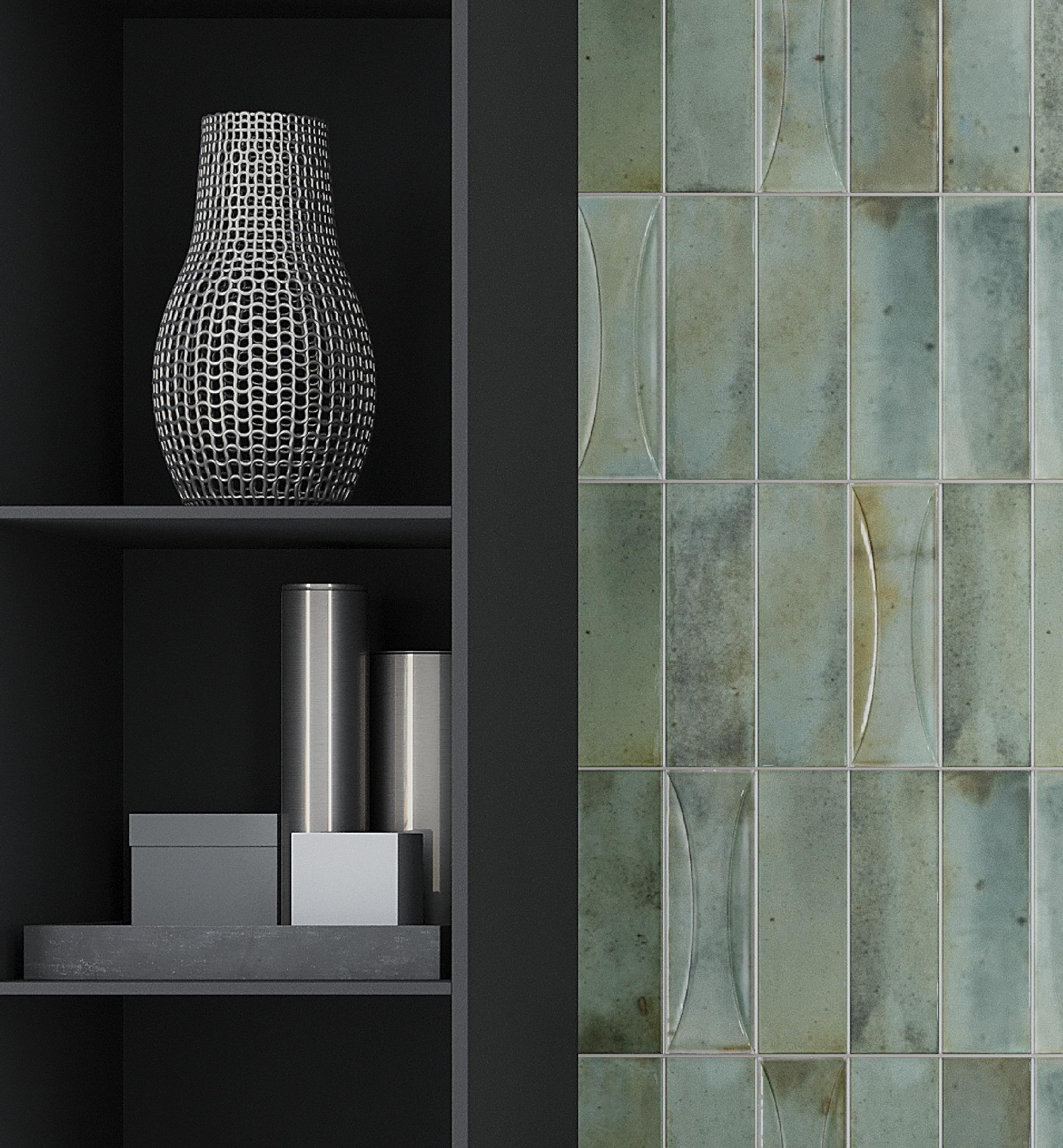 Antiek 2.58'' W x 7.9'' L Beveled Ceramic Subway Singular Tile