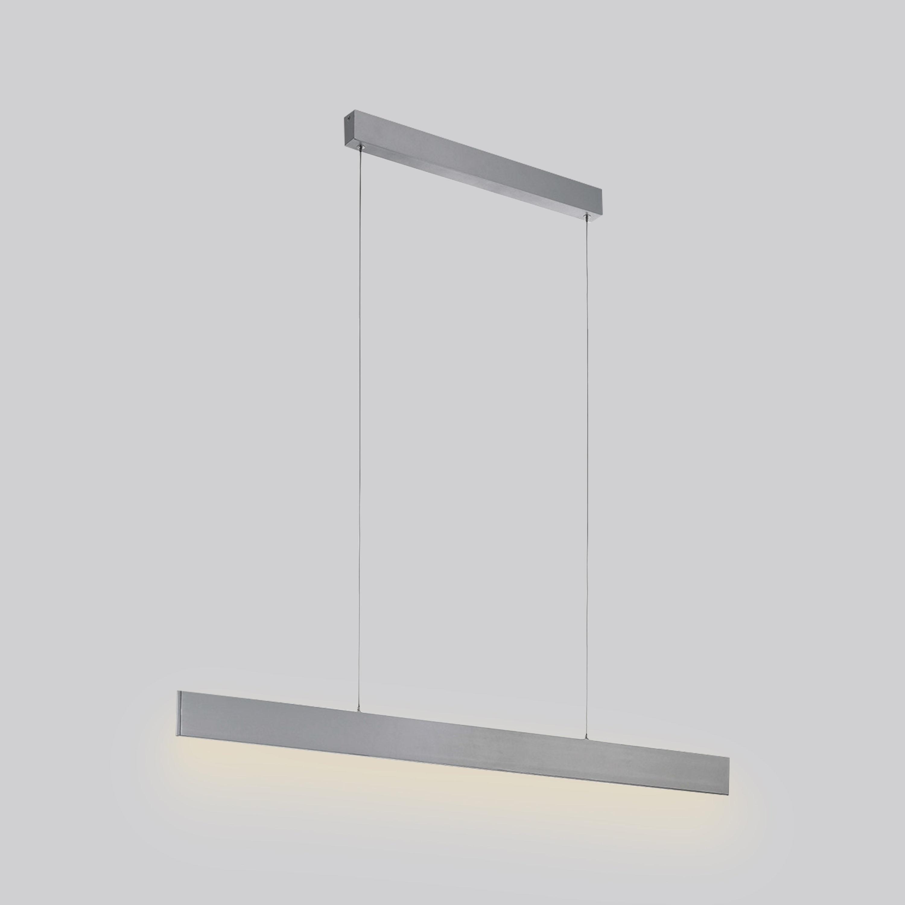 39267A-Eglo Lighting-Climene - 46.25 Inch 33W 1 Led Linear Pendant