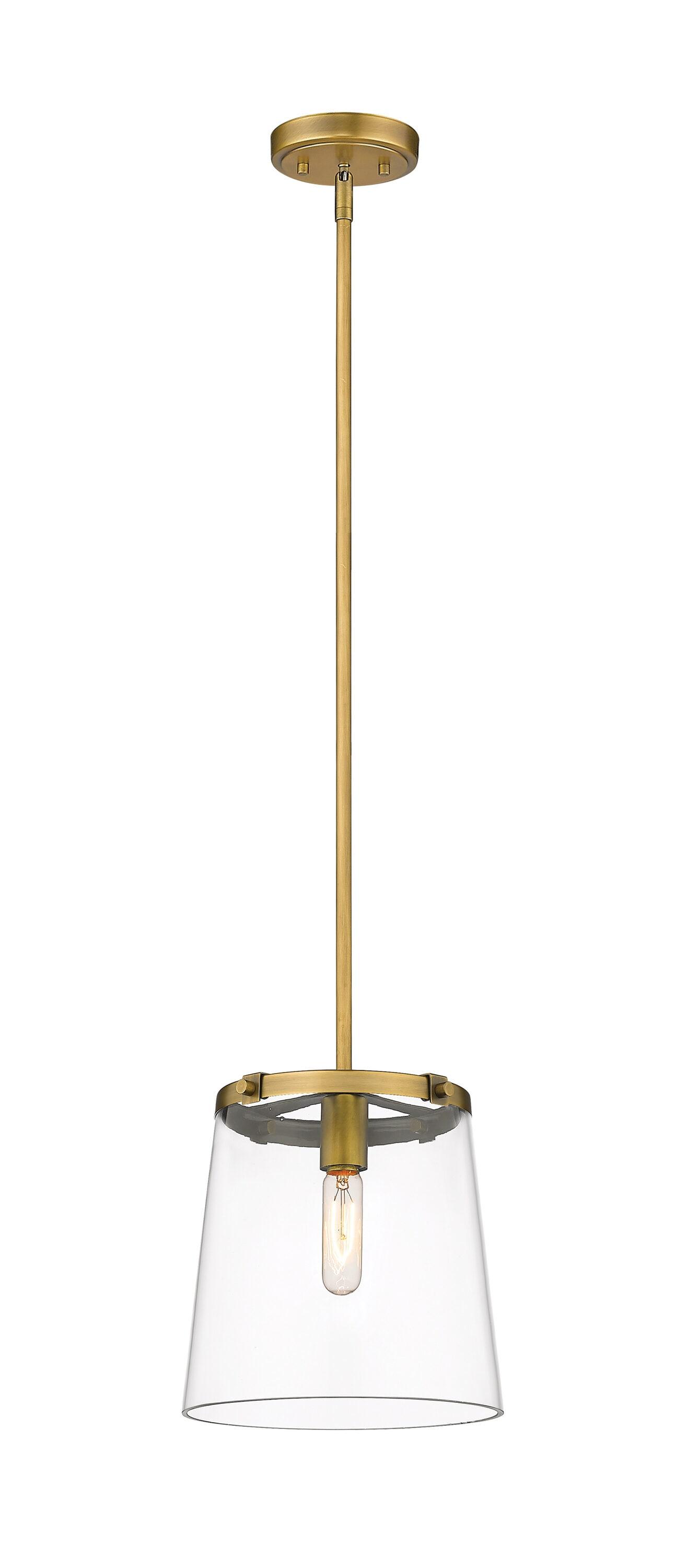 Z-Lite Callista 1 - Light Pendant in  Rubbed Brass