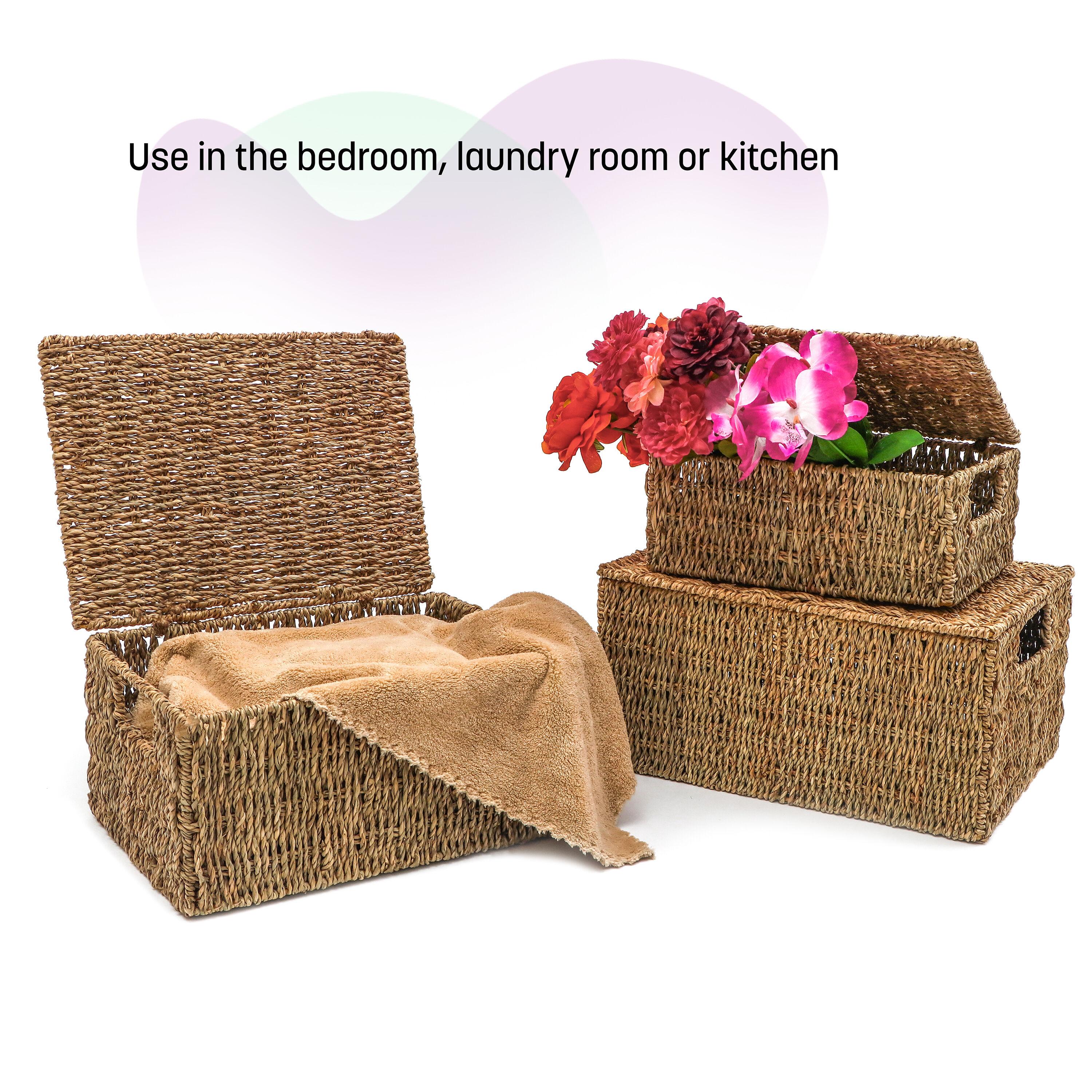 Highland Dunes Wicker Basket