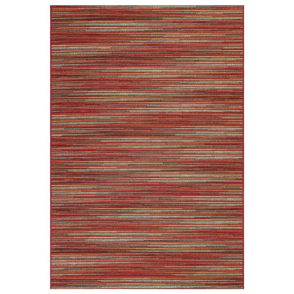 Liora Manne Marina Stripes Indoor/Outdoor Rug Saffron 3'3" x 4'11"