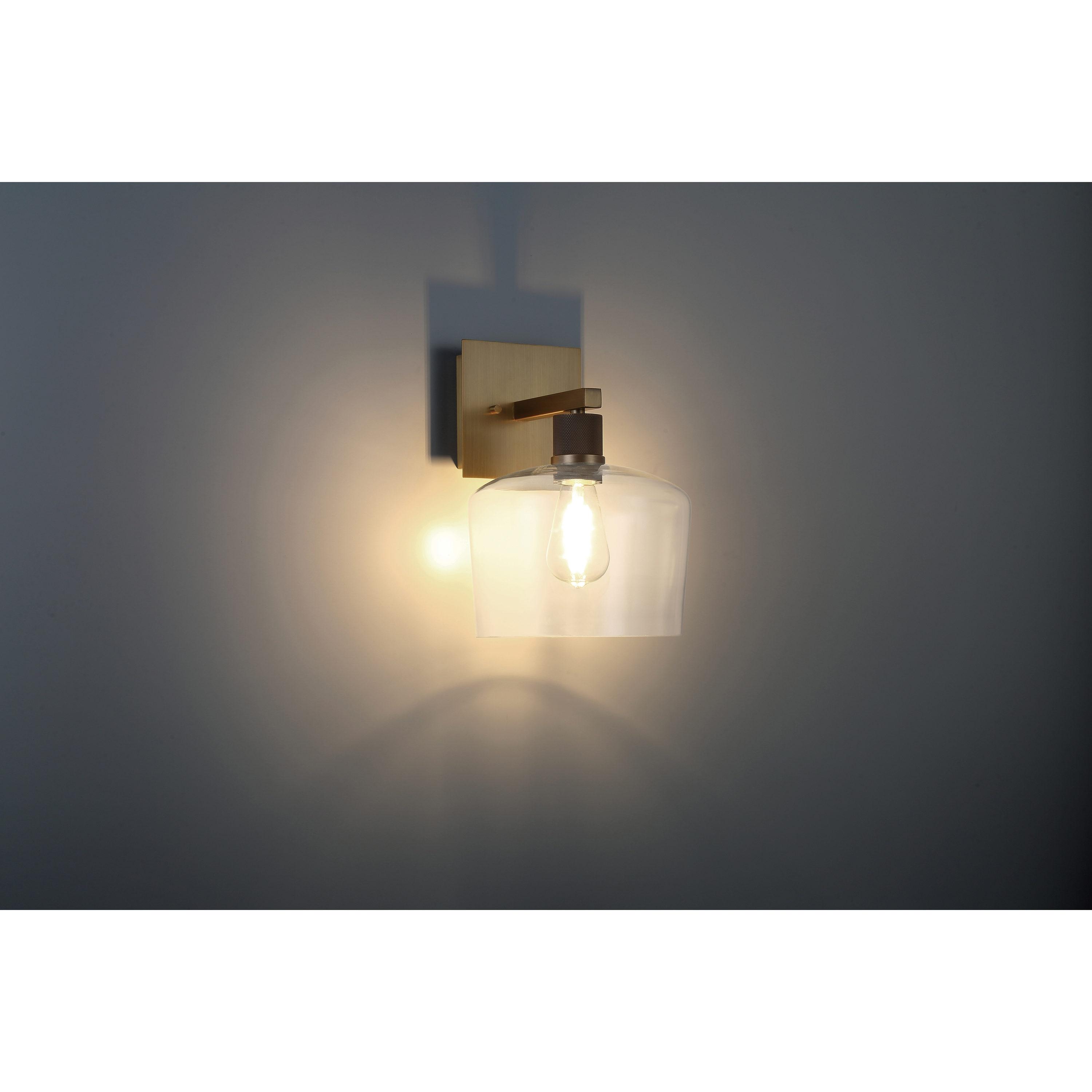 Access Lighting Chardonnay LED Wall Sconce in Antique Brushed Brass Color