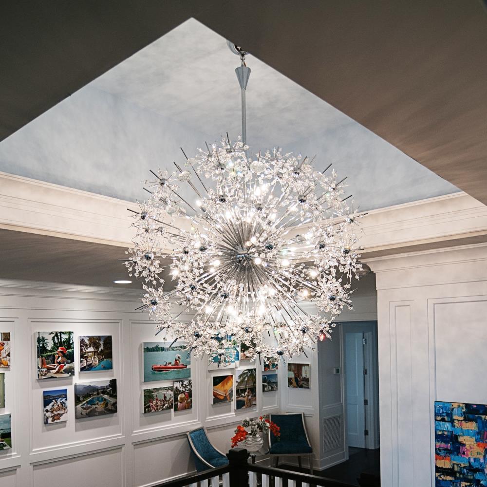 Maxim Lighting - 40 Light Chandelier - Single-Tier Chandelier - Starfire-Forty