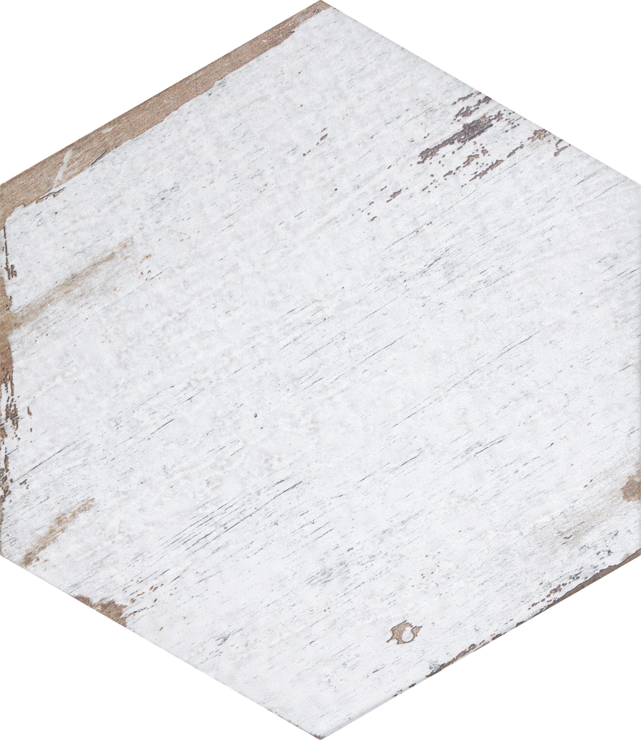 Retro 7" x 8" Porcelain Wood Look Wall & Floor Tile