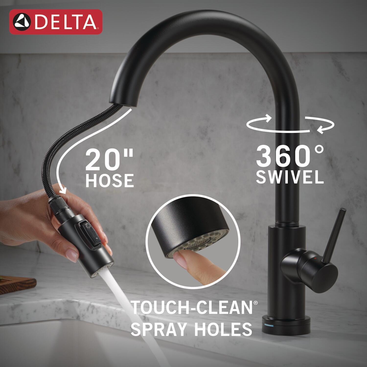 Trinsic Touch2O Kitchen Sink Faucet with Touchless Technology