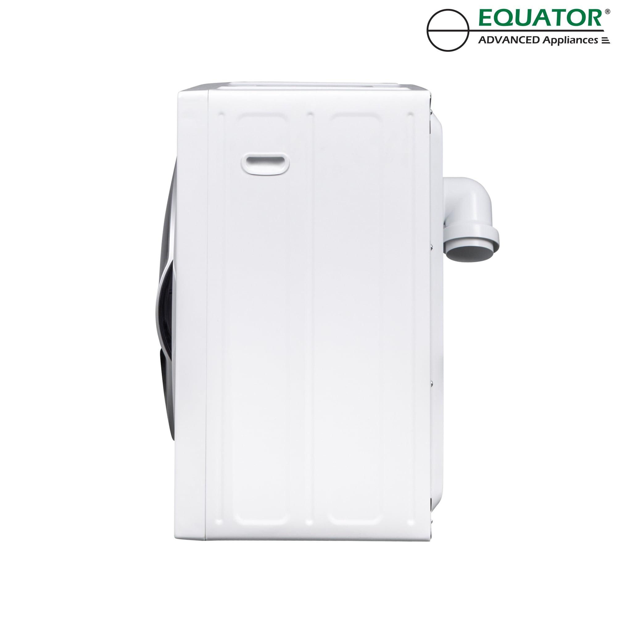 Equator Ultra Compact Short Vented SENSOR Dryer 2.6cf/10lb LED Ops 110V/1400W