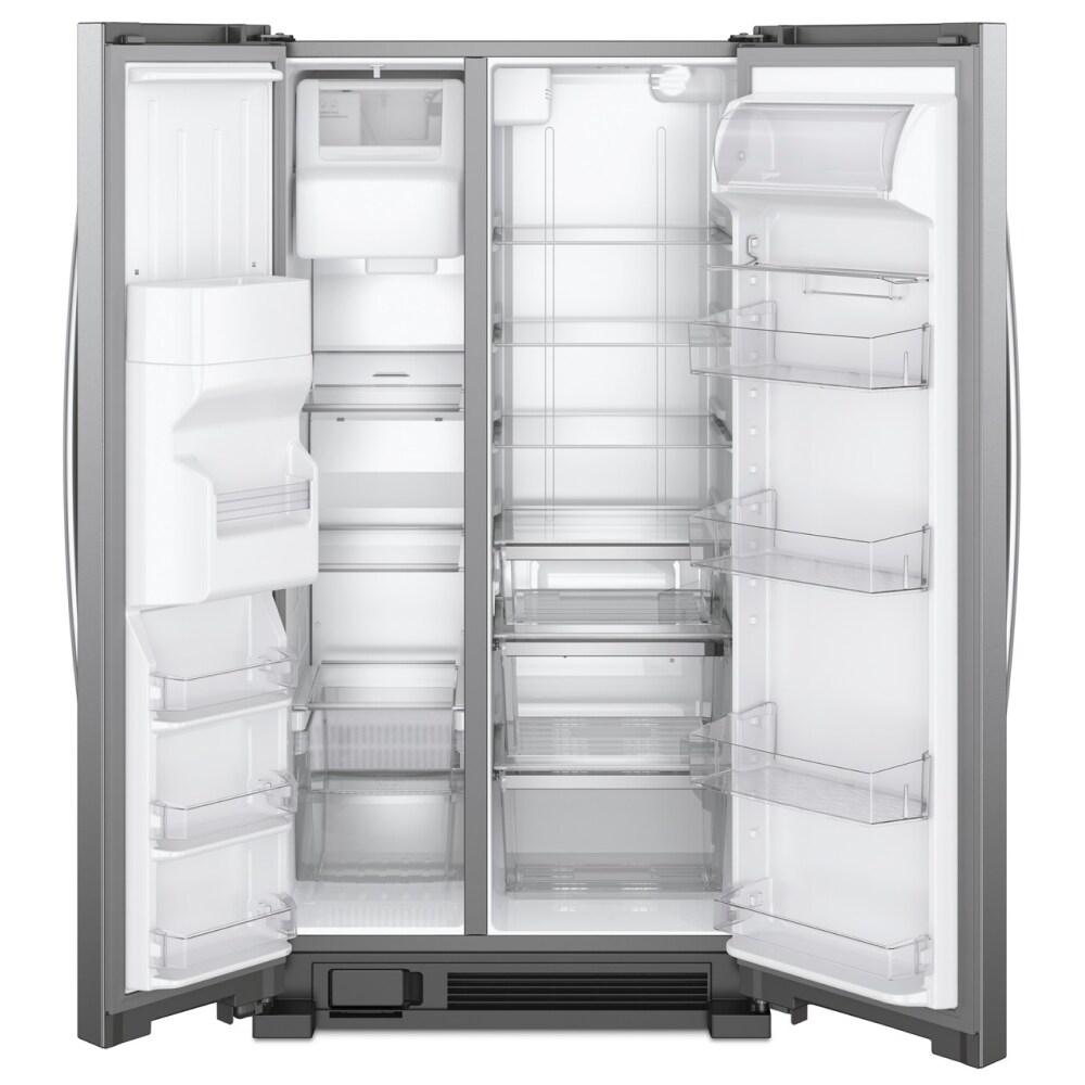 Whirlpool WRS321SDHZ 21 Cu. Ft. Stainless Side-by-Side Refrigerator