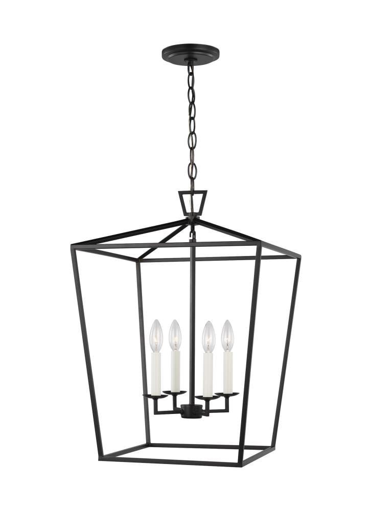 Gala Pendant Light - Black / 17"W