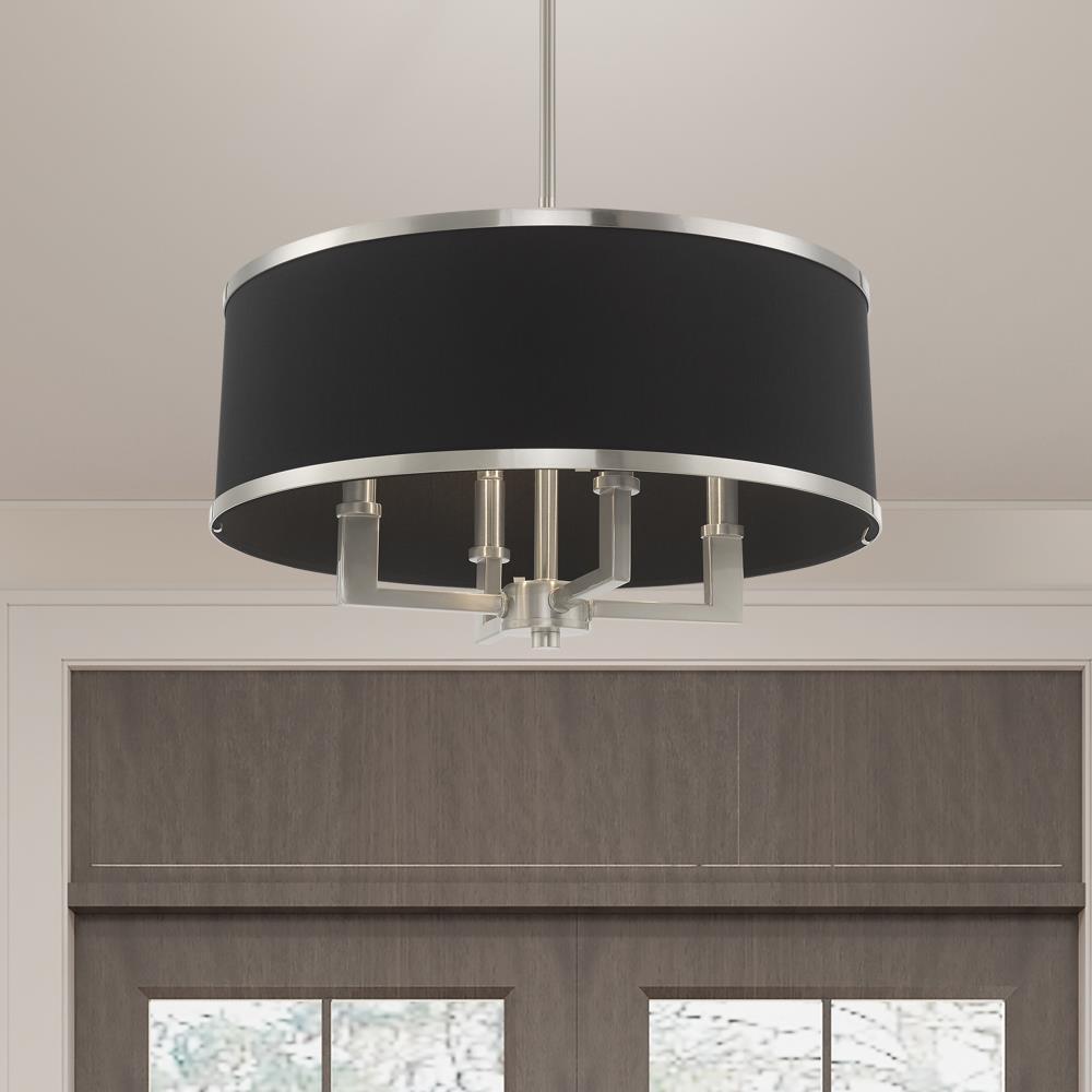 Livex Lighting Park Ridge 4 - Light Chandelier in  Brushed Nickel
