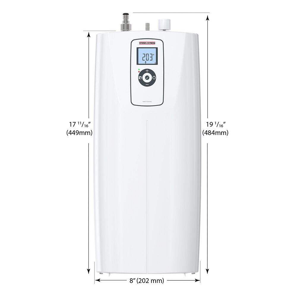 UltraHot Plus White Stainless Steel Instant Hot Water Dispenser with Tank