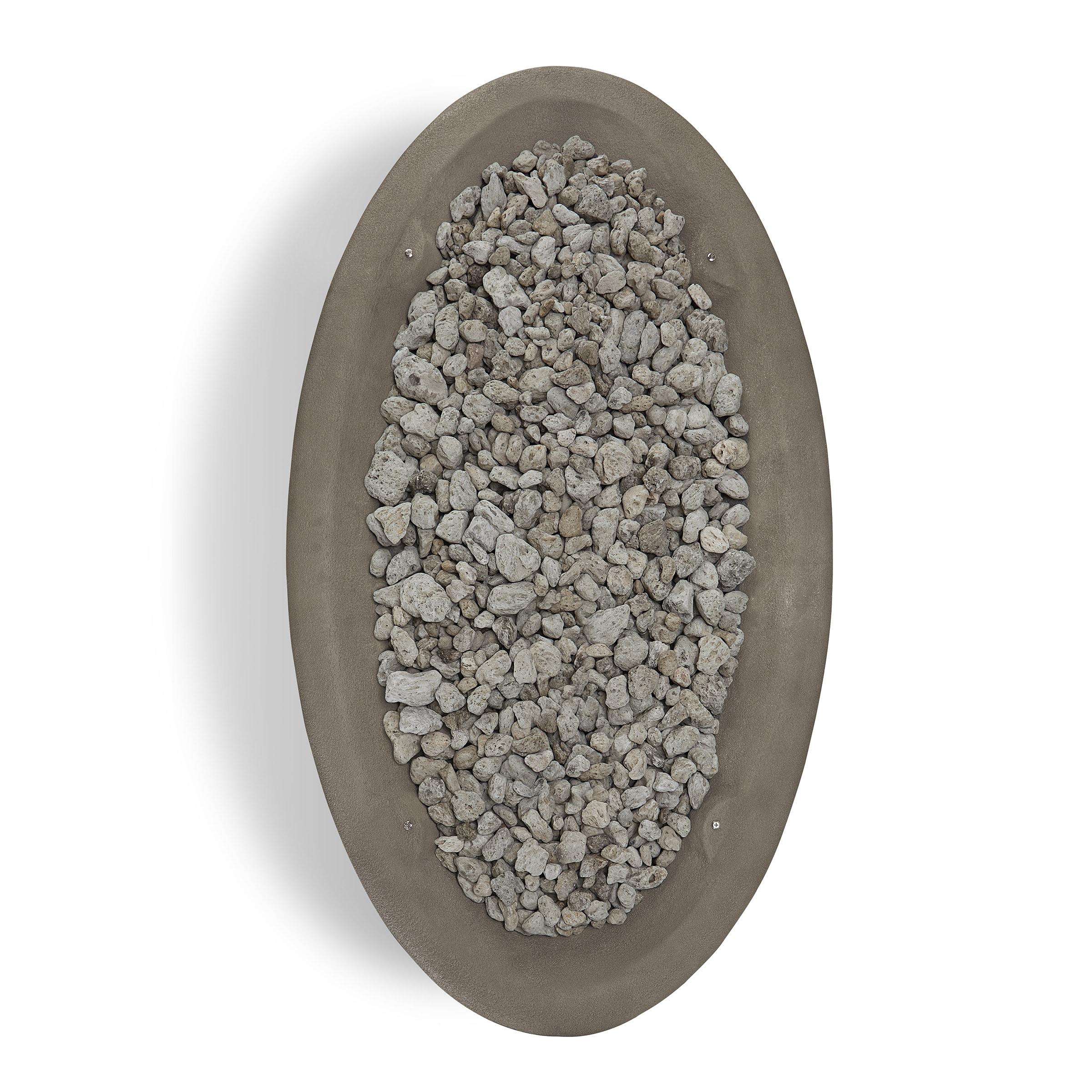 Fernanda Fire Bowl - Gray / Large Oval