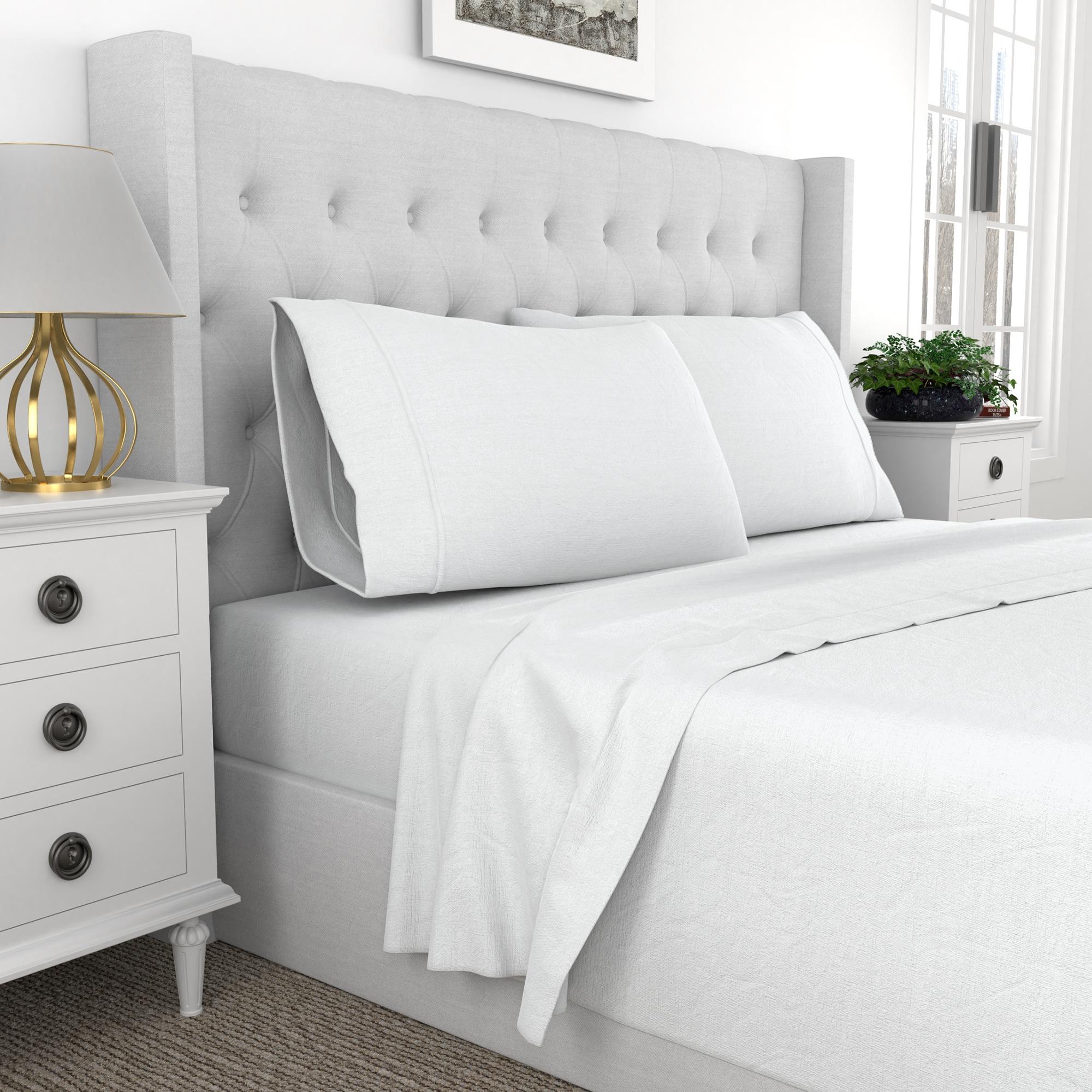 Color Sense 1200TC Premium Cotton-Blend Wrinkle-Resistant Sheet Set
