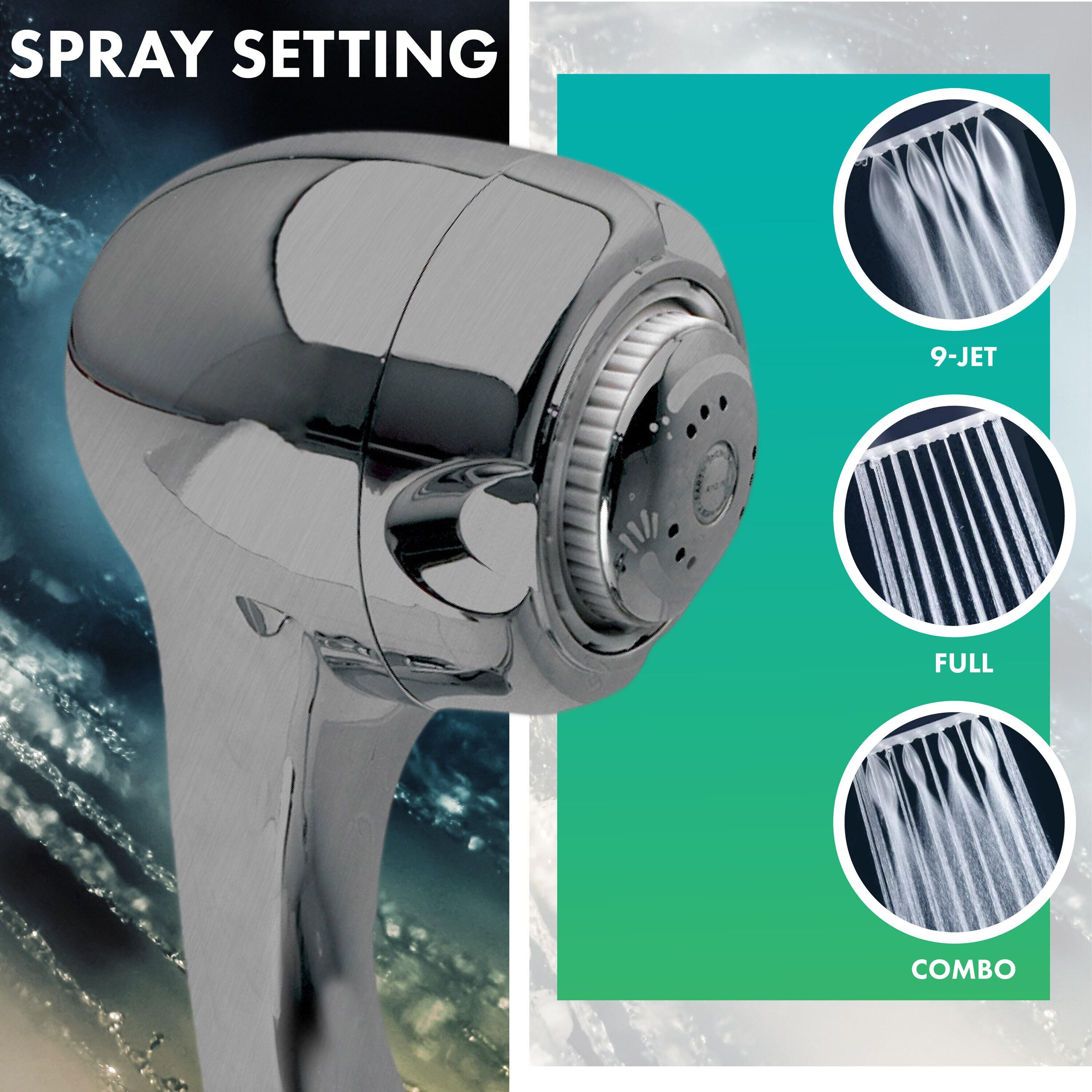 Handheld Shower Head 1.5 GPM GPM with Self-Cleaning