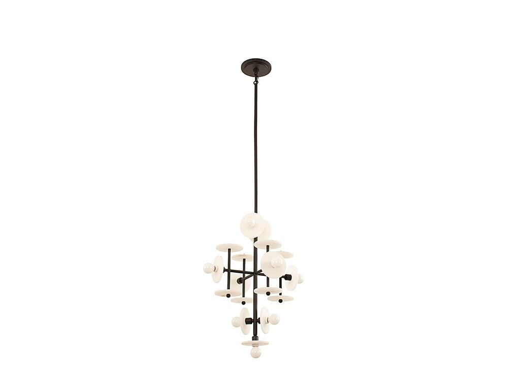 Savoy House Amani 9 - Light Pendant in  Black Cashmere