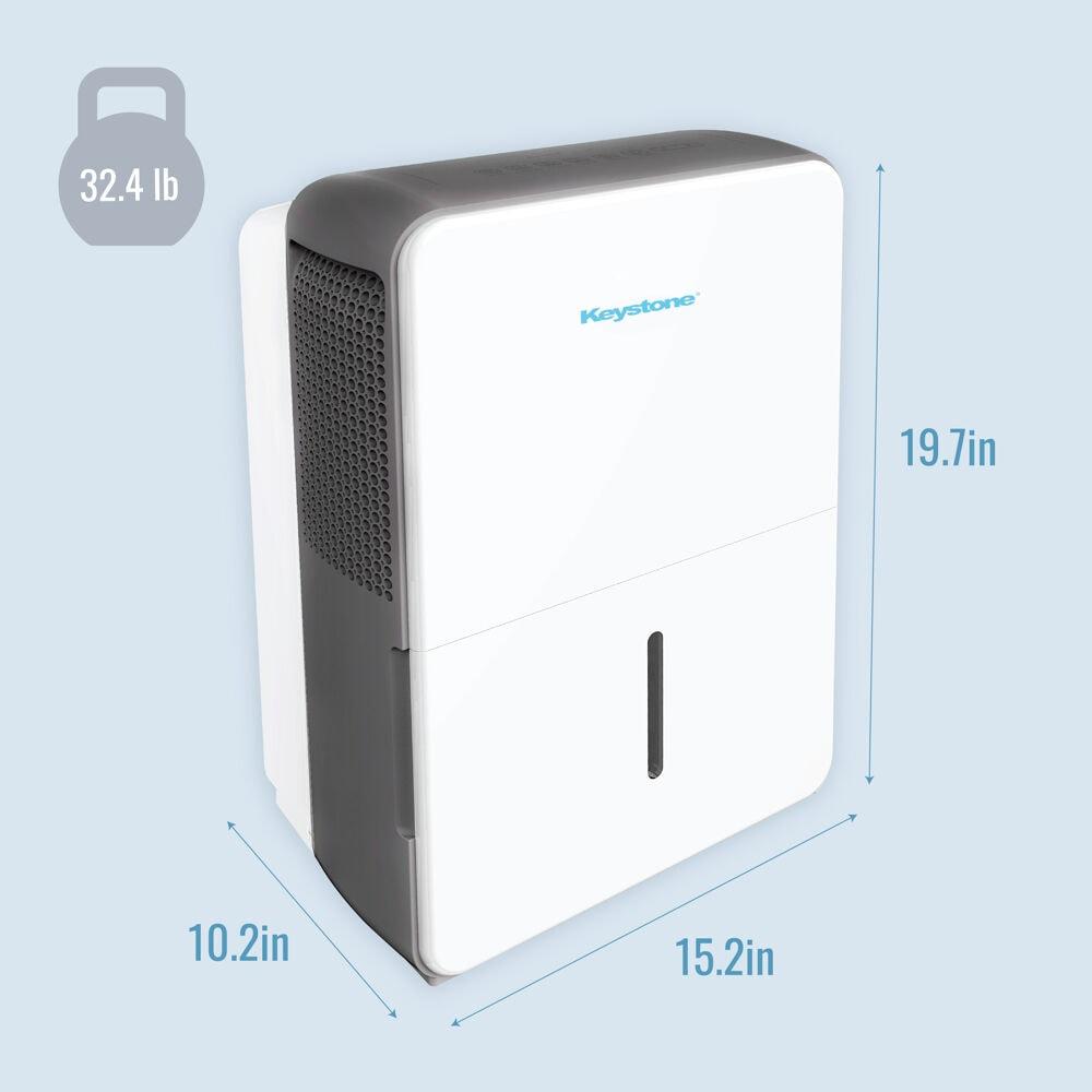 Keystone Energy Star Keystone 22 Pints Tower Dehumidifier for Rooms up to 16500 Cubic Feet