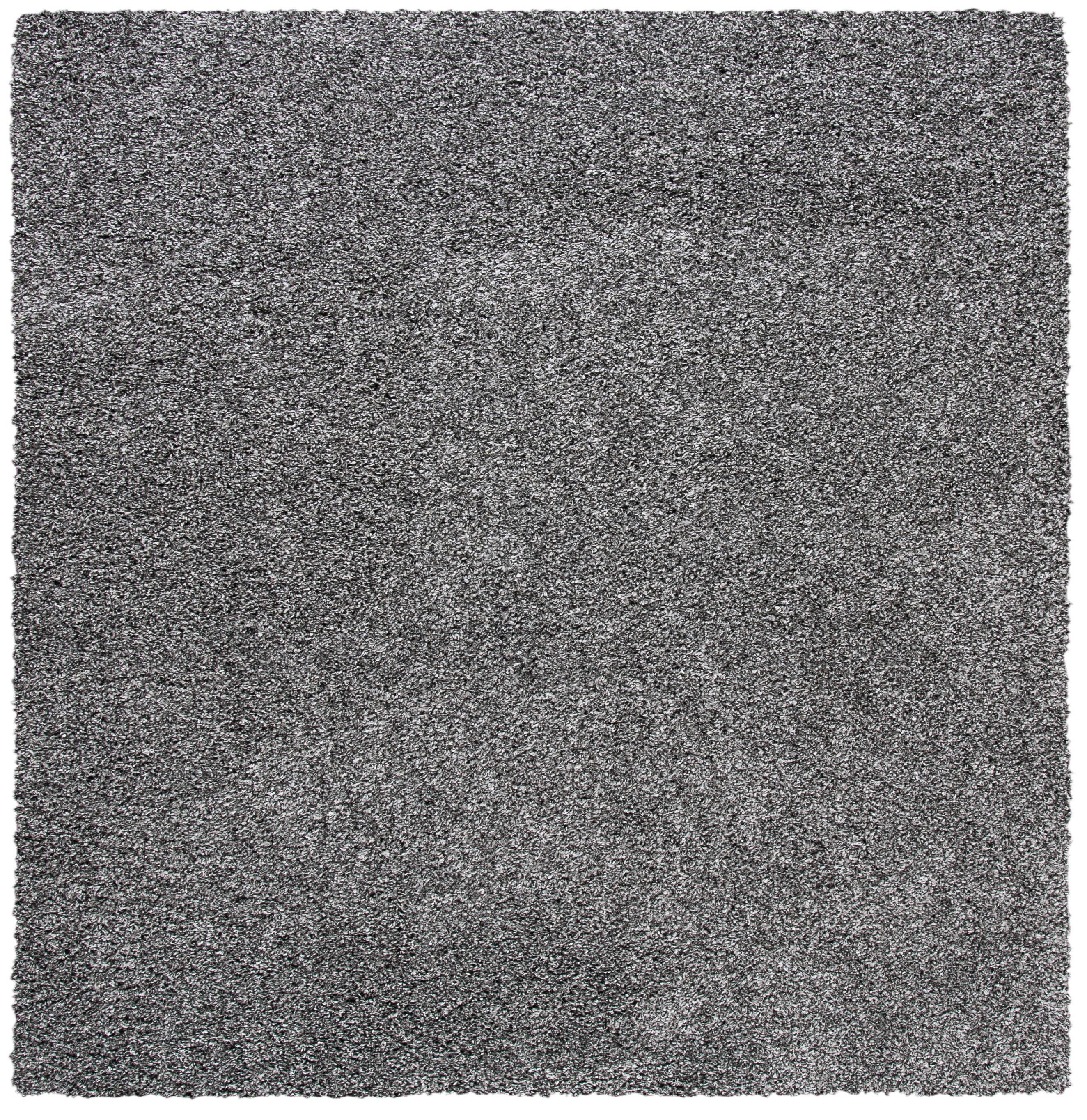 Evolution Shag 500 EVO520 Power Loomed Indoor Area Rug - Dark Grey - 6'7"x6'7" - Safavieh