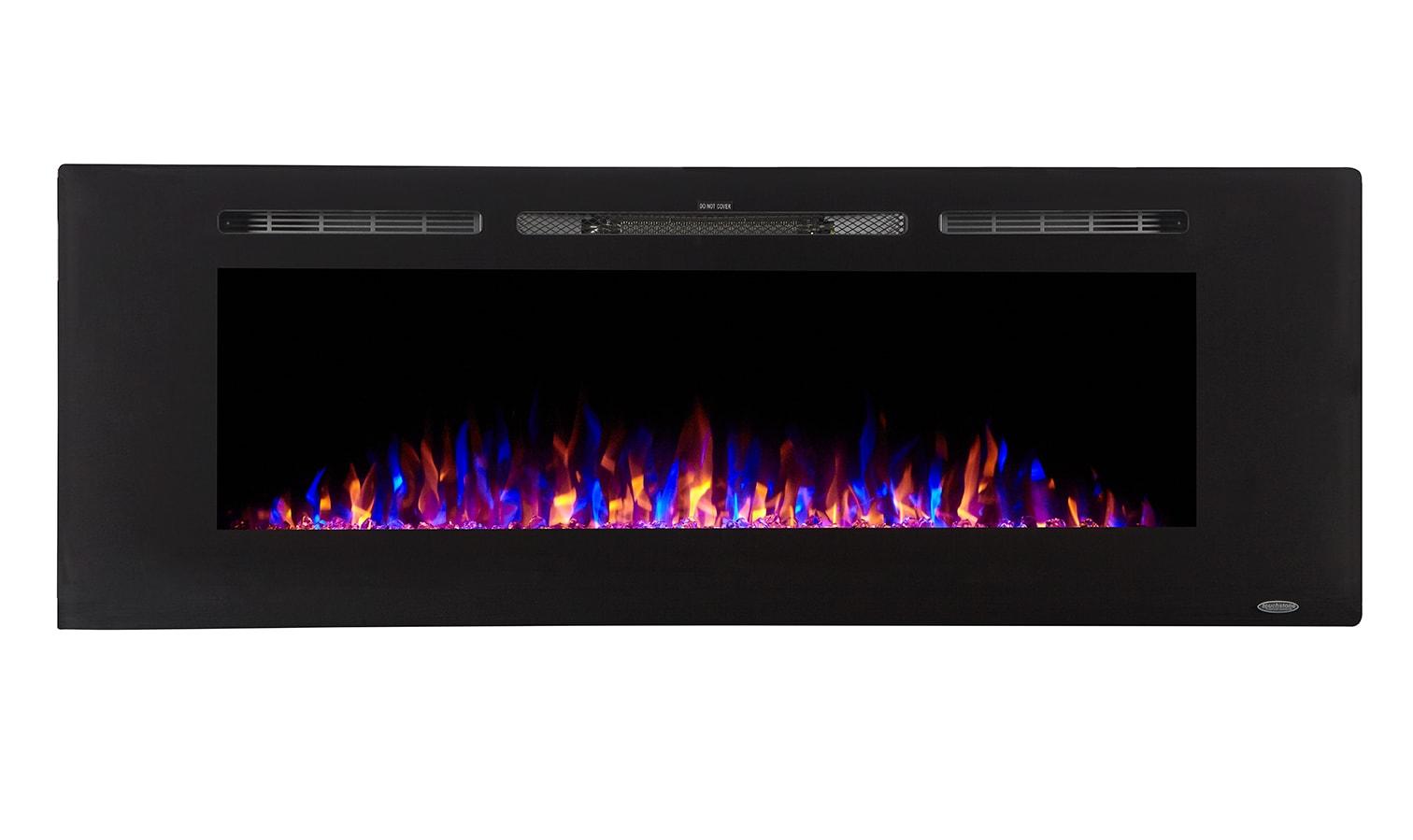 Touchstone The Sideline Electric Fireplace for Recessed or Wall Mount Installation