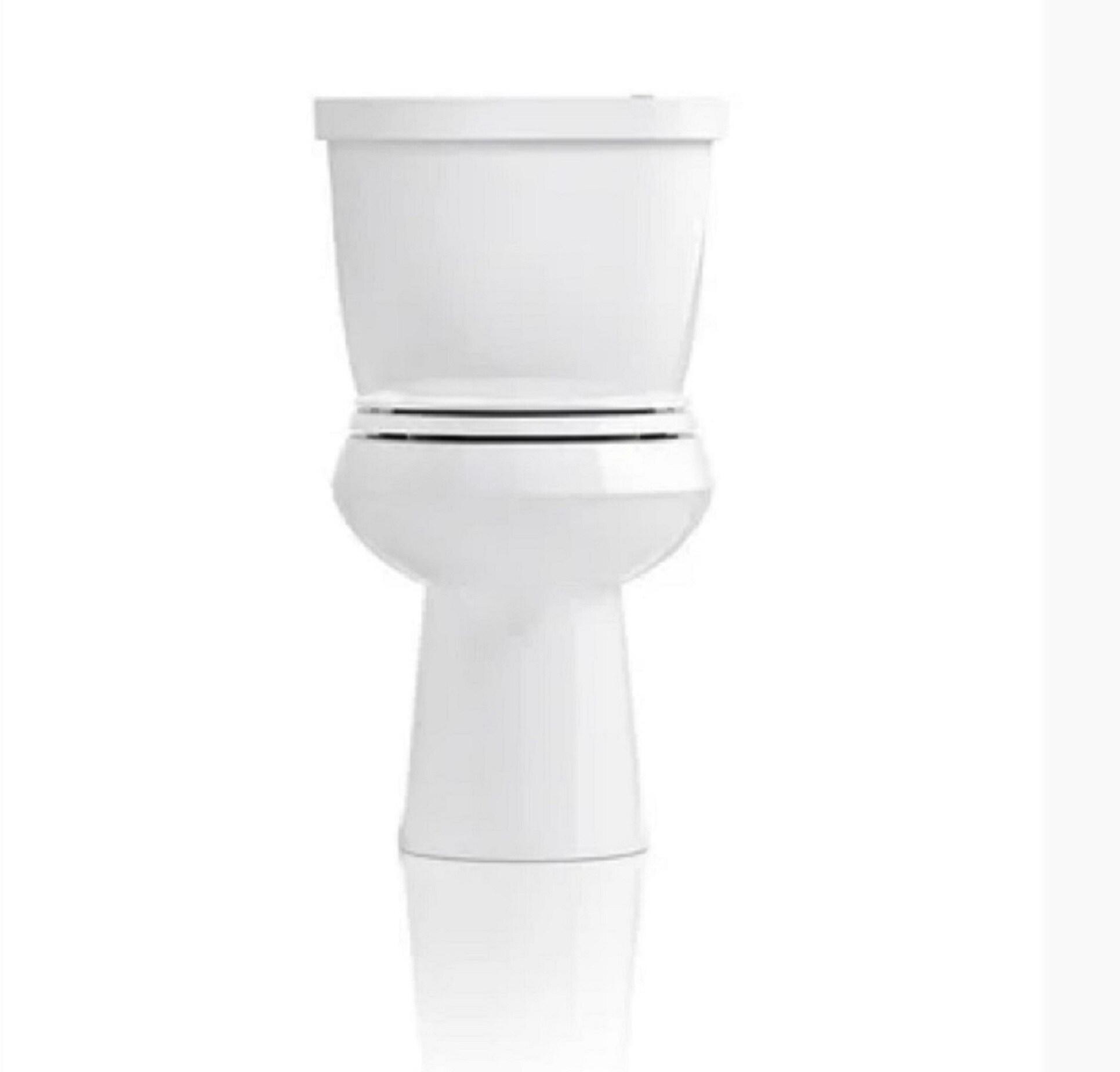 Kohler Cachet Round-Front Toilet Seat with Quiet-Close Lid and Seat and Grip-Tight Bumpers K-4639-RL-0