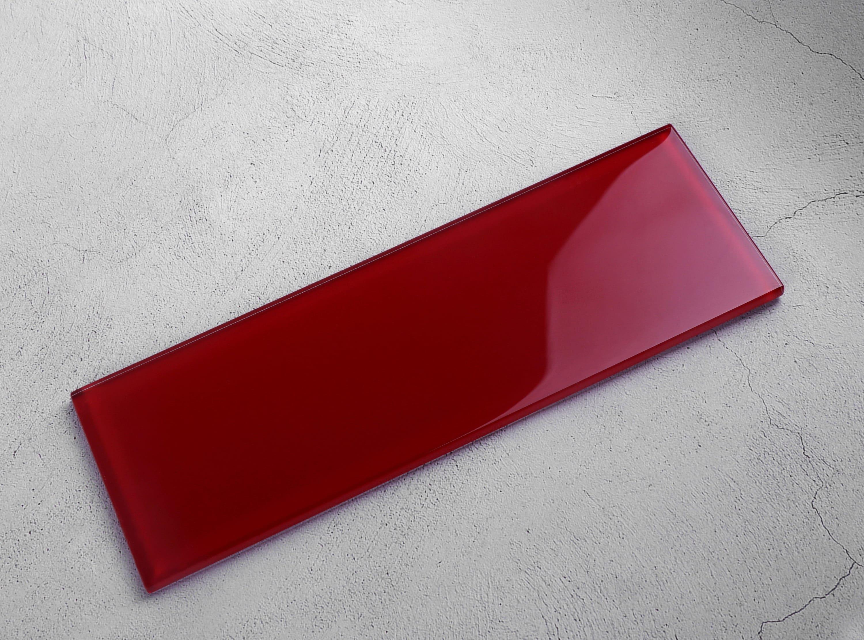 Premium 4" x 12" Glass Subway Tile