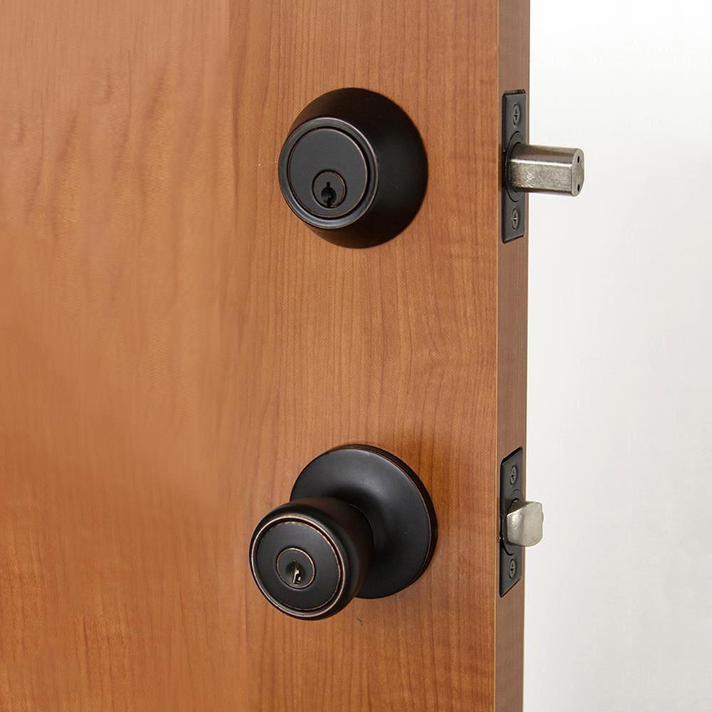 Complete Terrace Entry Knob Set with Deadbolt