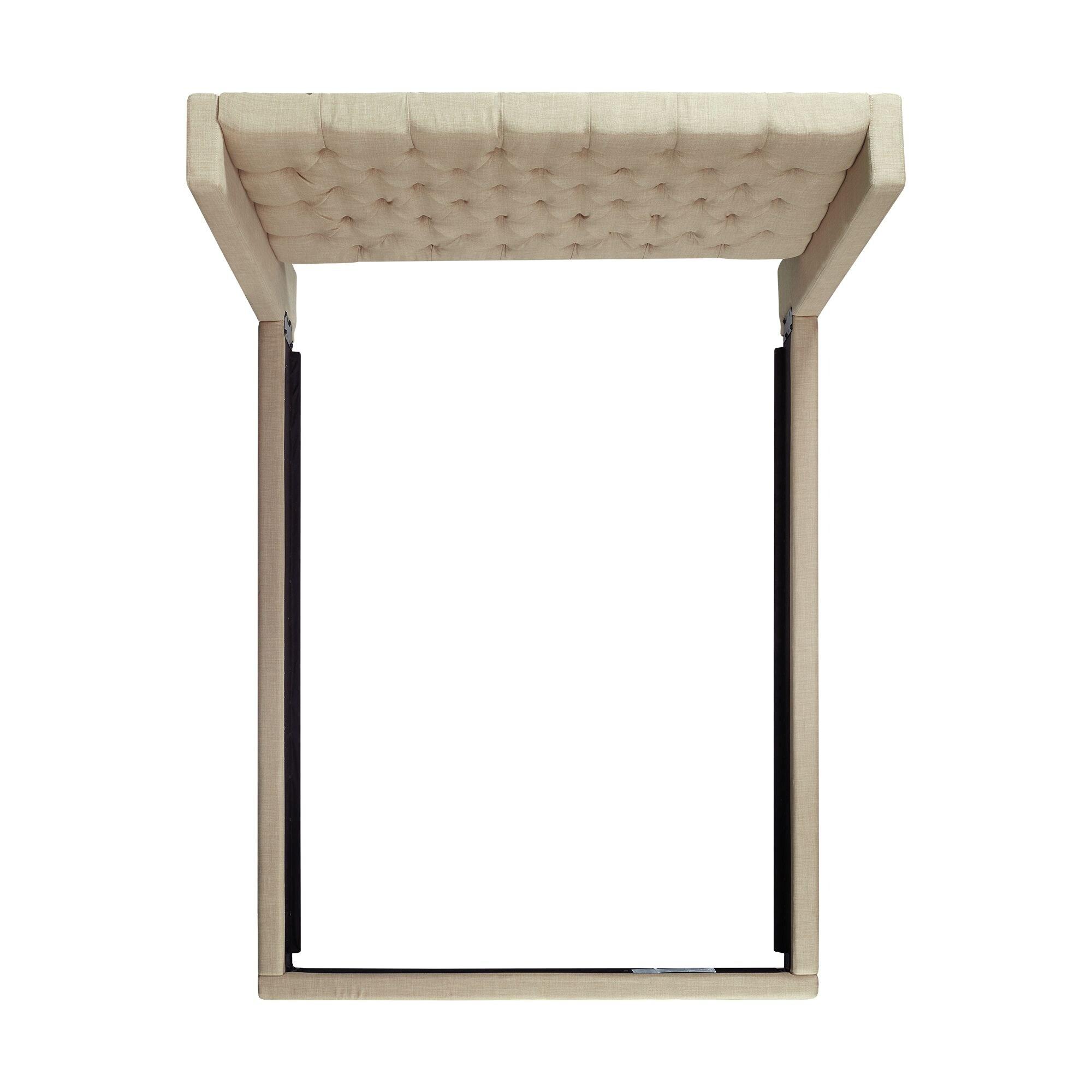 Arden Upholstered Wingback Bed