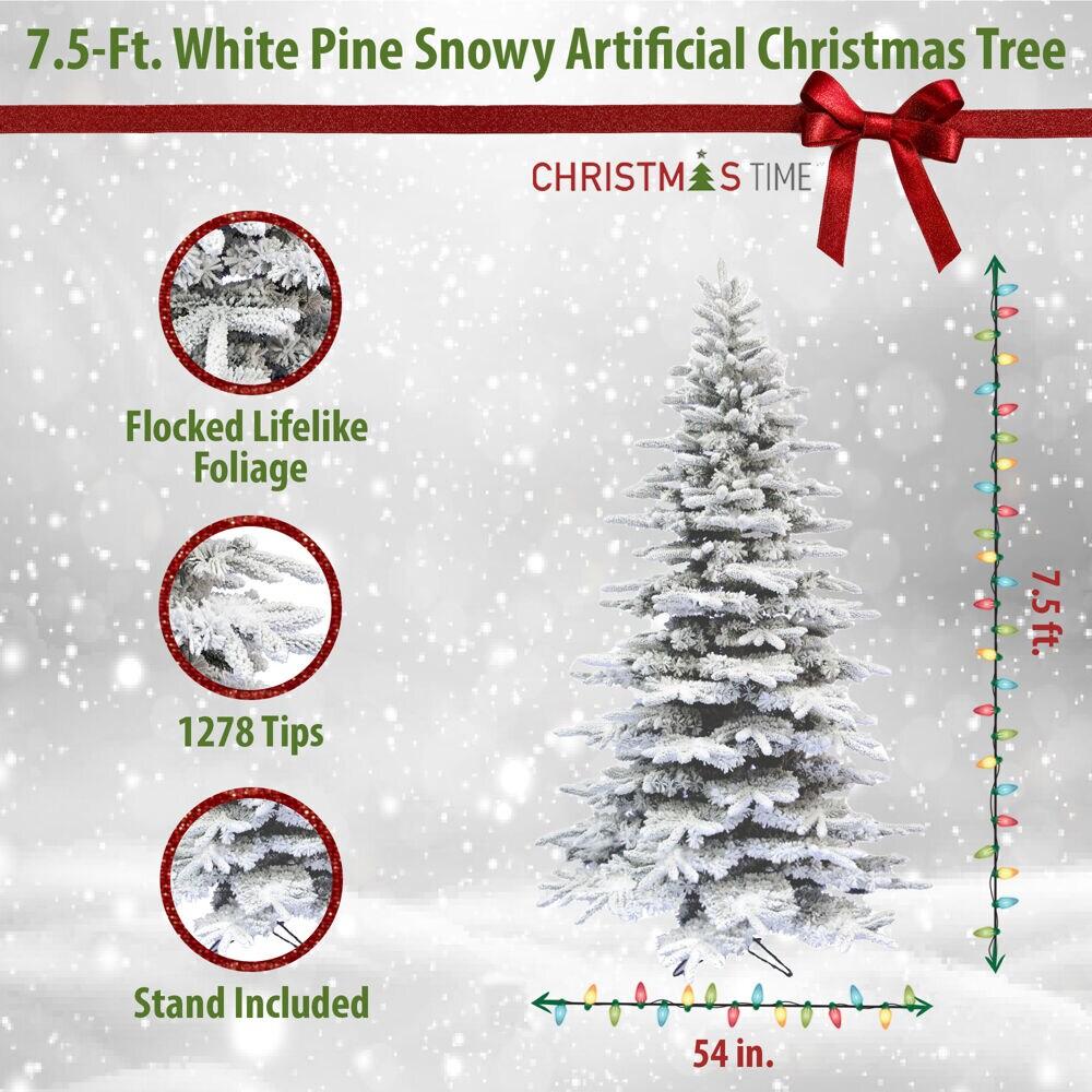 White Pine 7.5' Christmas Tree