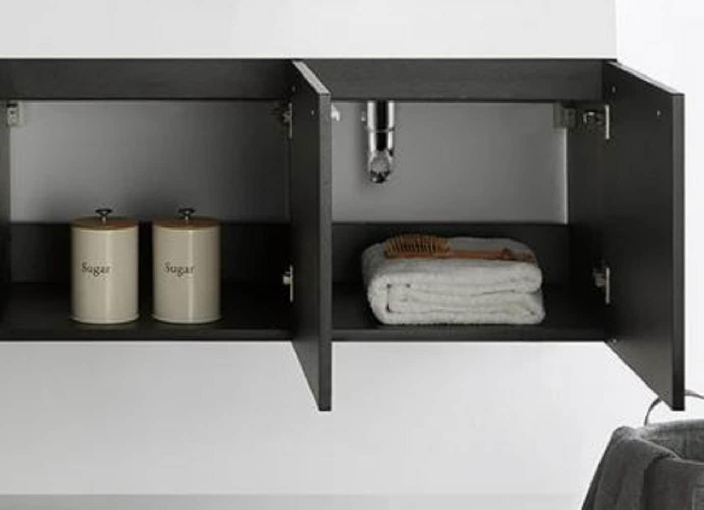 Vista 60'' Wall Mounted Modern Double Bathroom Vanity with Acrylic Vanity Top