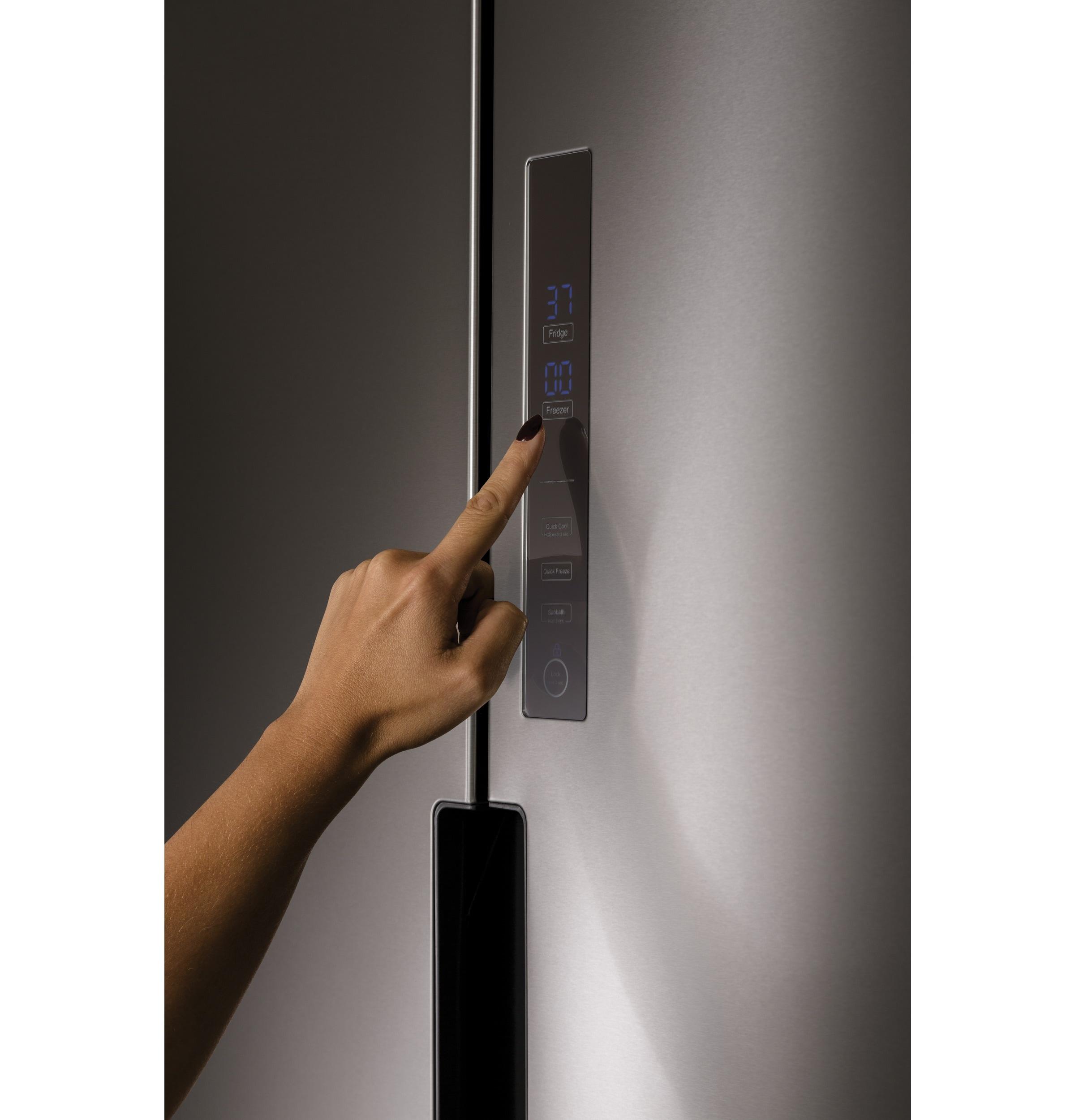 Haier Haier 33" 16.4 Cubic Feet Energy Star Smudge-Resistant Built-in Bottom Freezer Refrigerator QHE16HYPFS