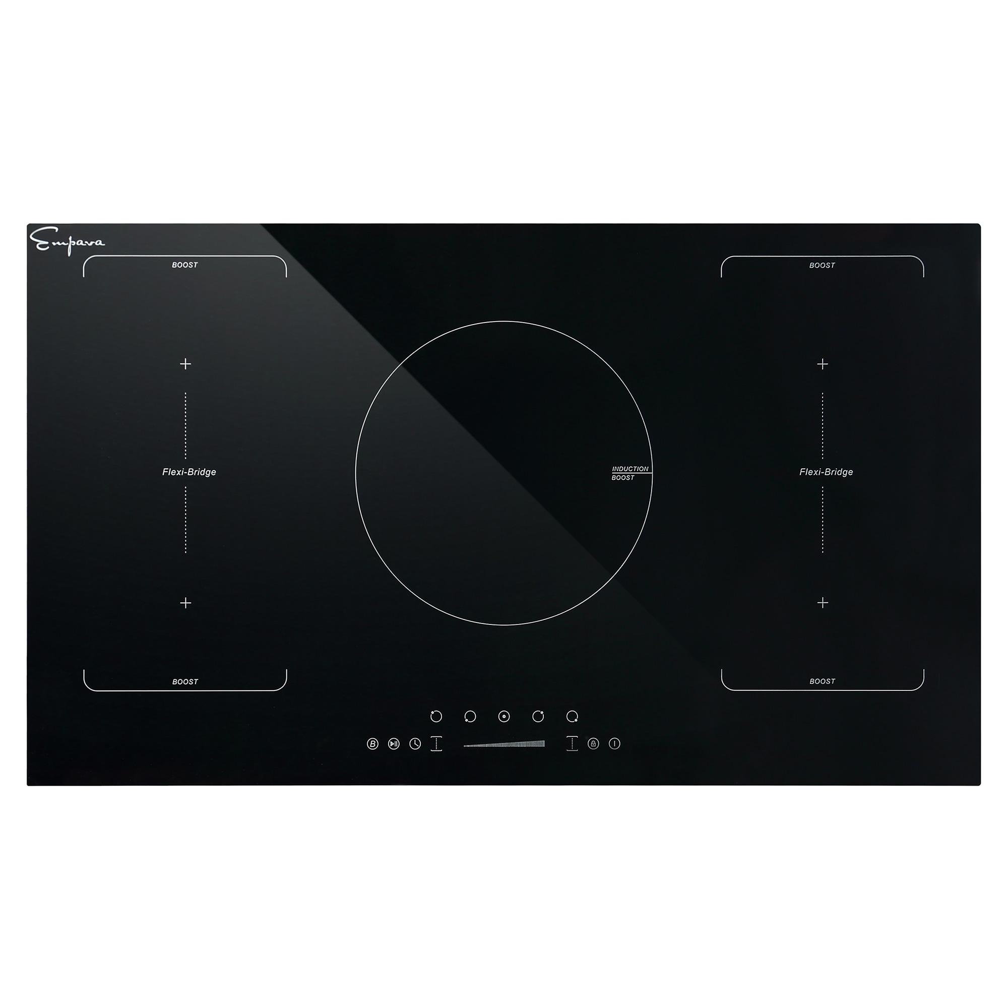 Empava 36" Black 5 Burner Cooktop