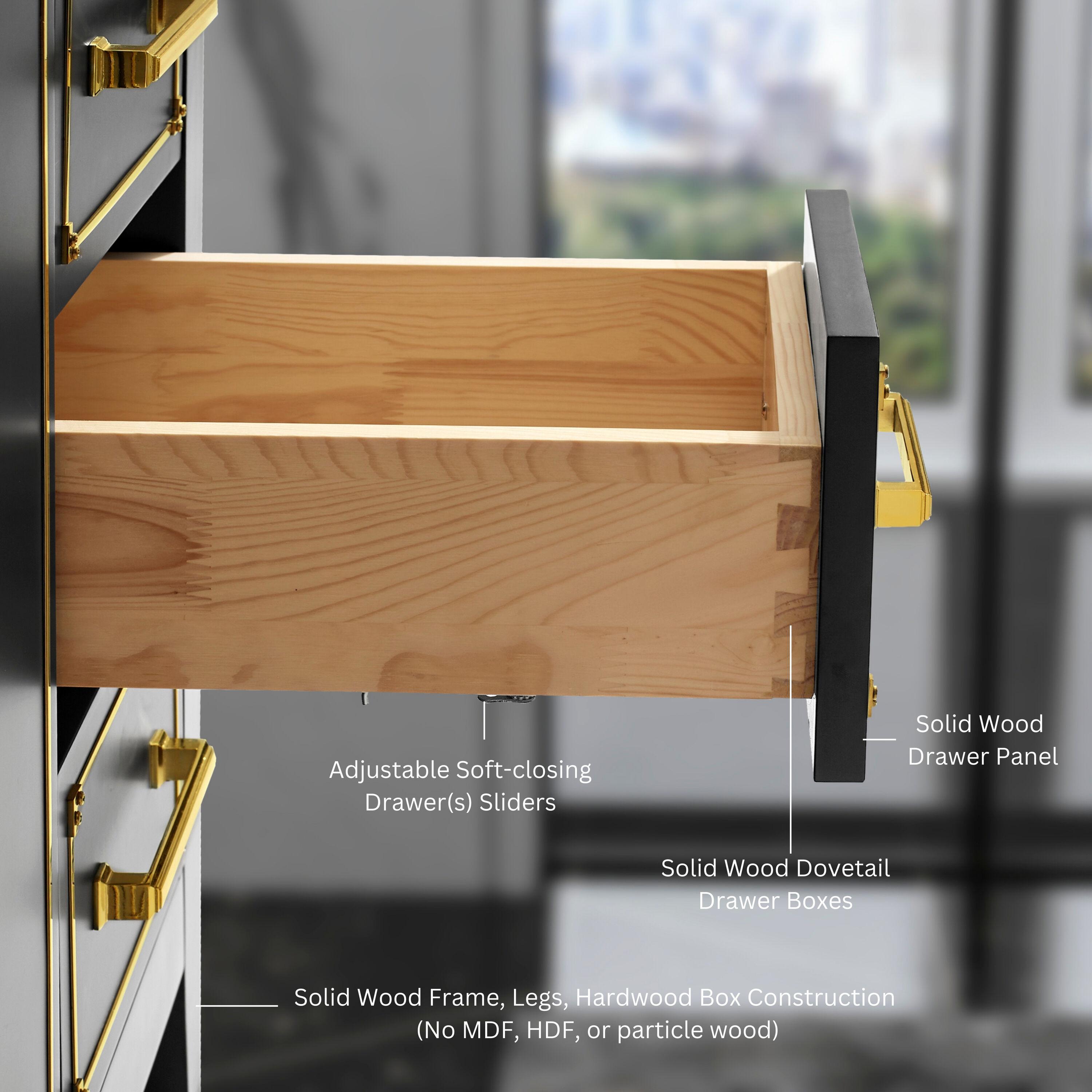 Aspen 48'' Single Bathroom Vanity with Carrara Marble Top
