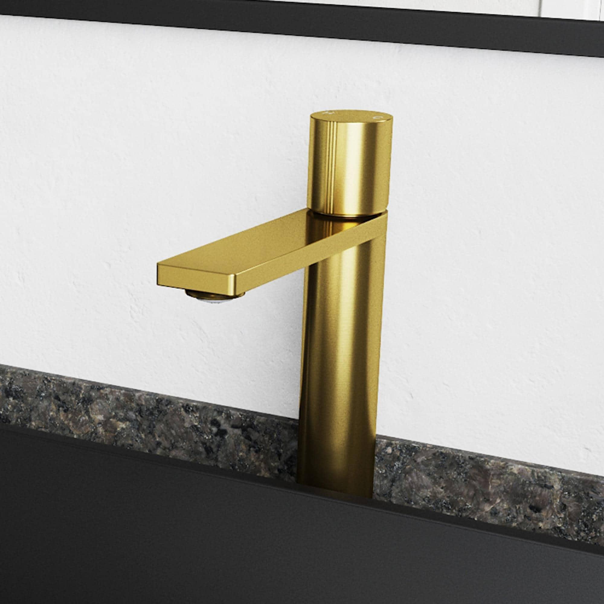 Gotham 12" H Single Handle Vessel Sink Bathroom Faucet