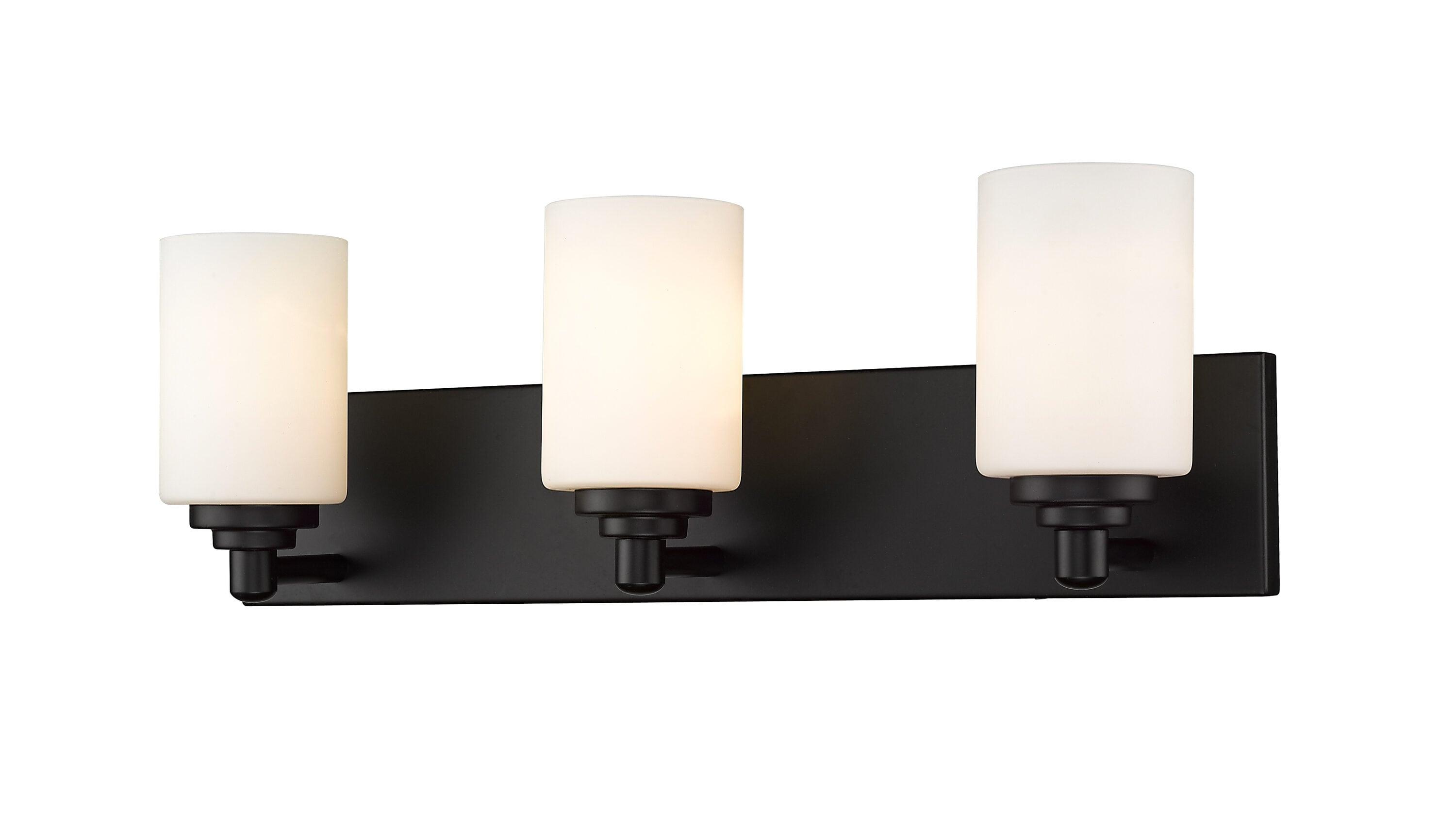 Z-Lite Soledad 3 - Light Vanity in Matte Black