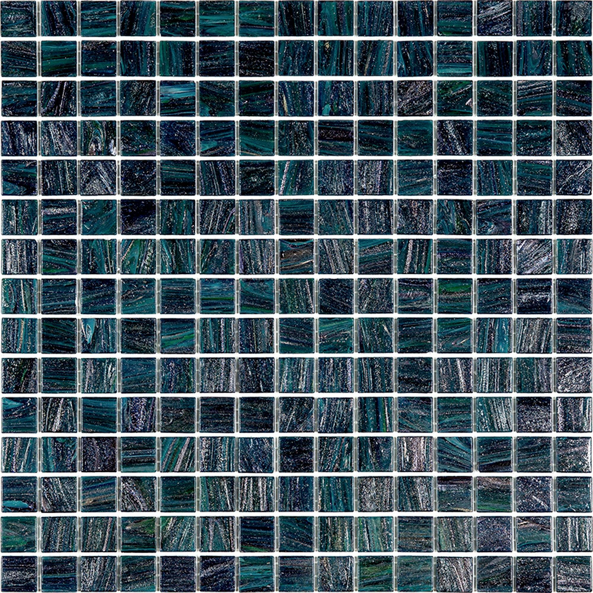 Celestial 0.8" x 0.8" Glass Grid Mosaic Wall & Floor Tile