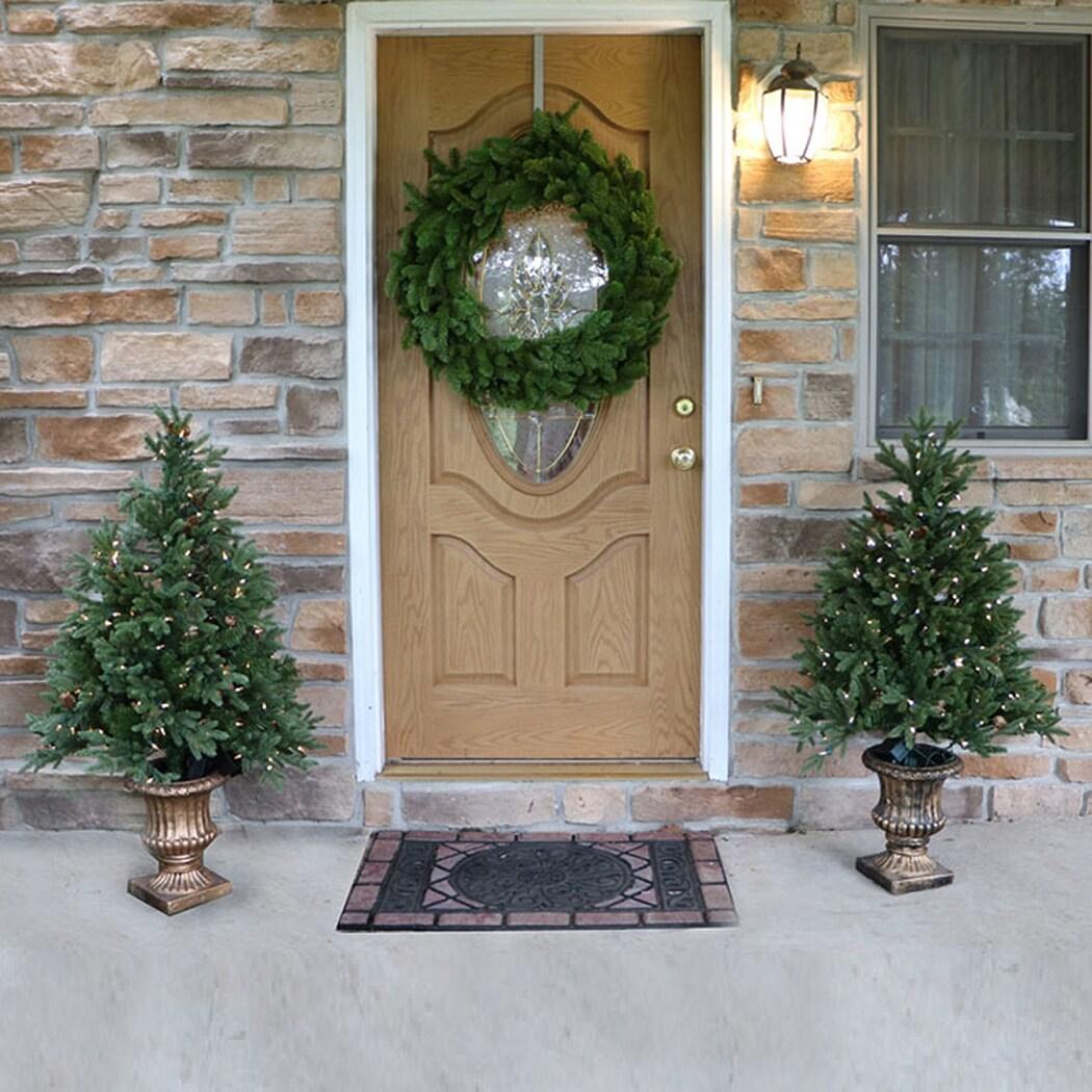 Foxtail Pine Faux Wreath