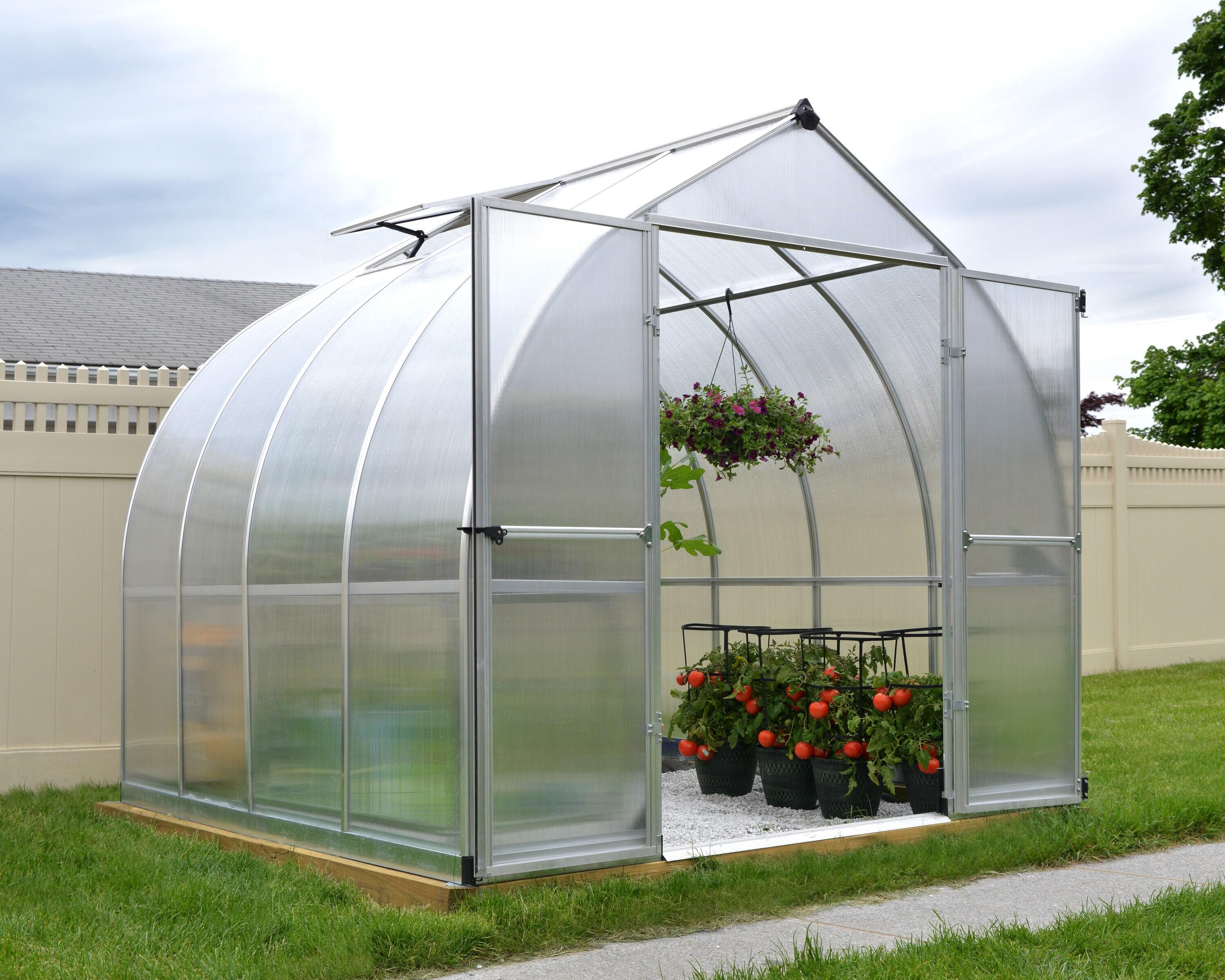 Palram - Canopia Bella 8 ft W Greenhouse