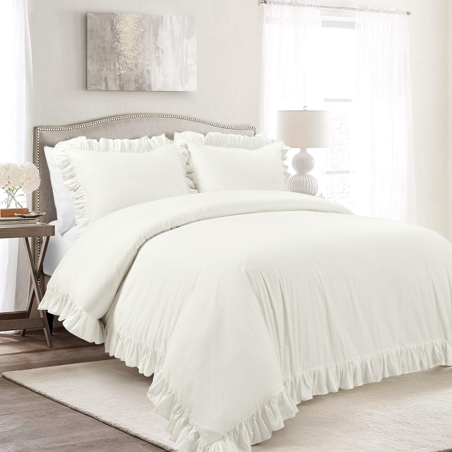 Lush Decor Cotton Duvet Cover Set