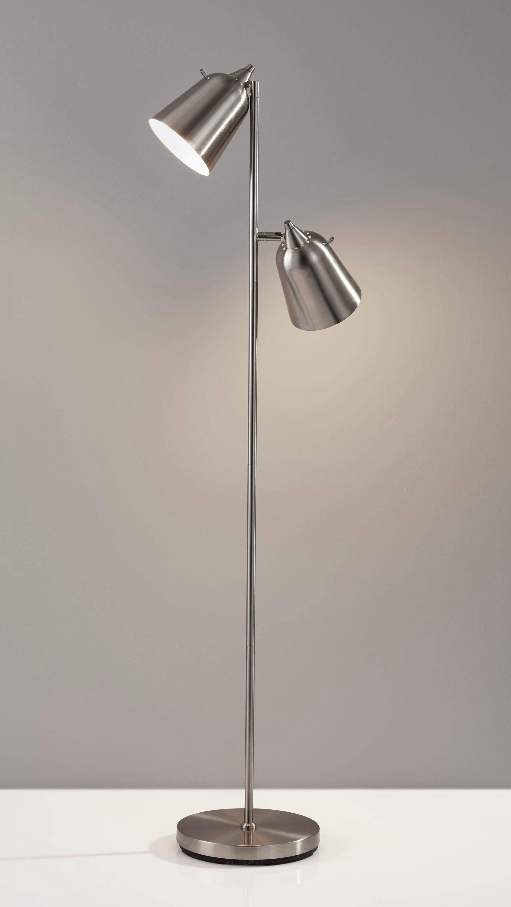 Grande Metal Floor Lamp (58")